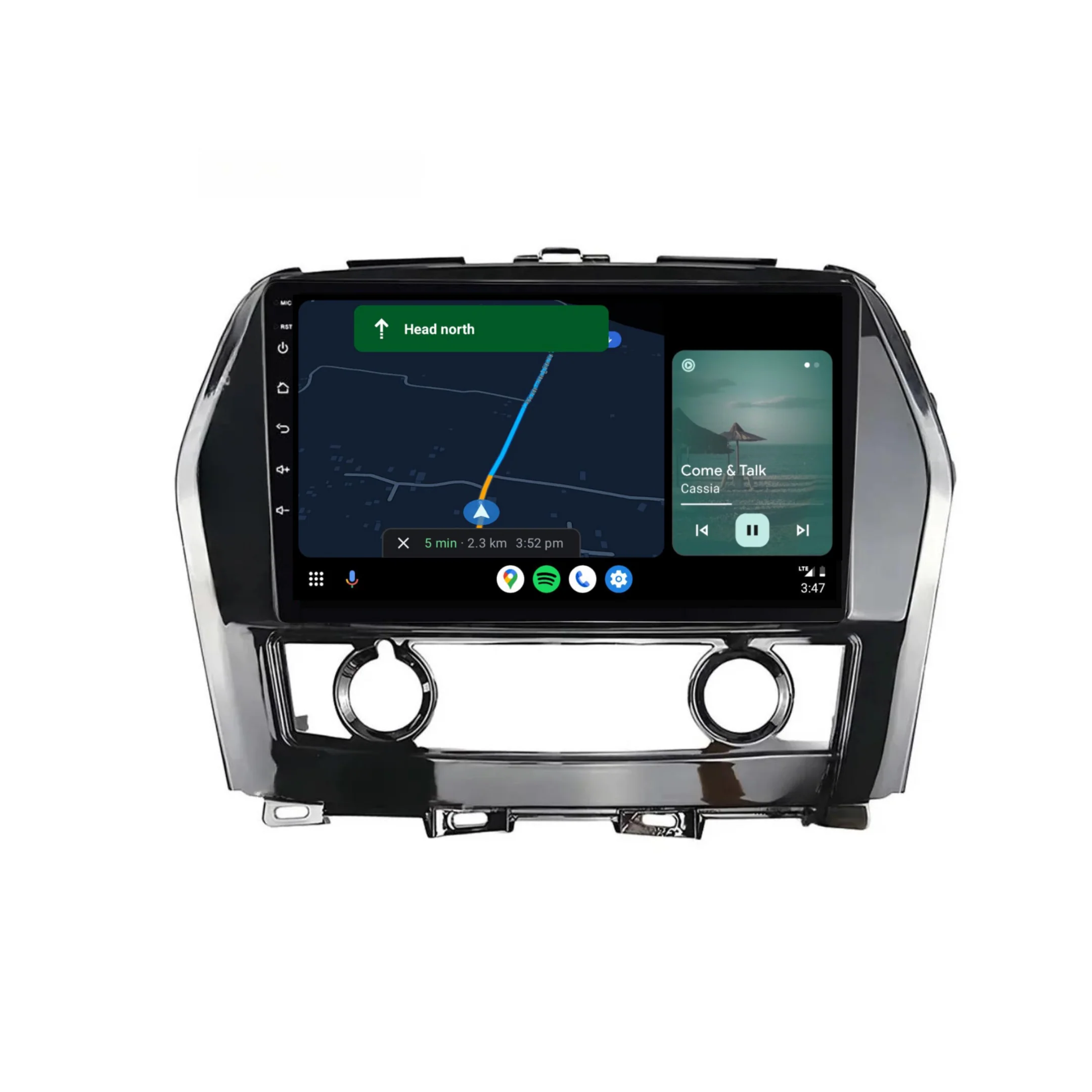 Nissan Maxima A36 (2015-2020) Plug & Play Head Unit Upgrade Kit: Car Radio with Wireless & Wired Apple CarPlay & Android Auto - Image 4