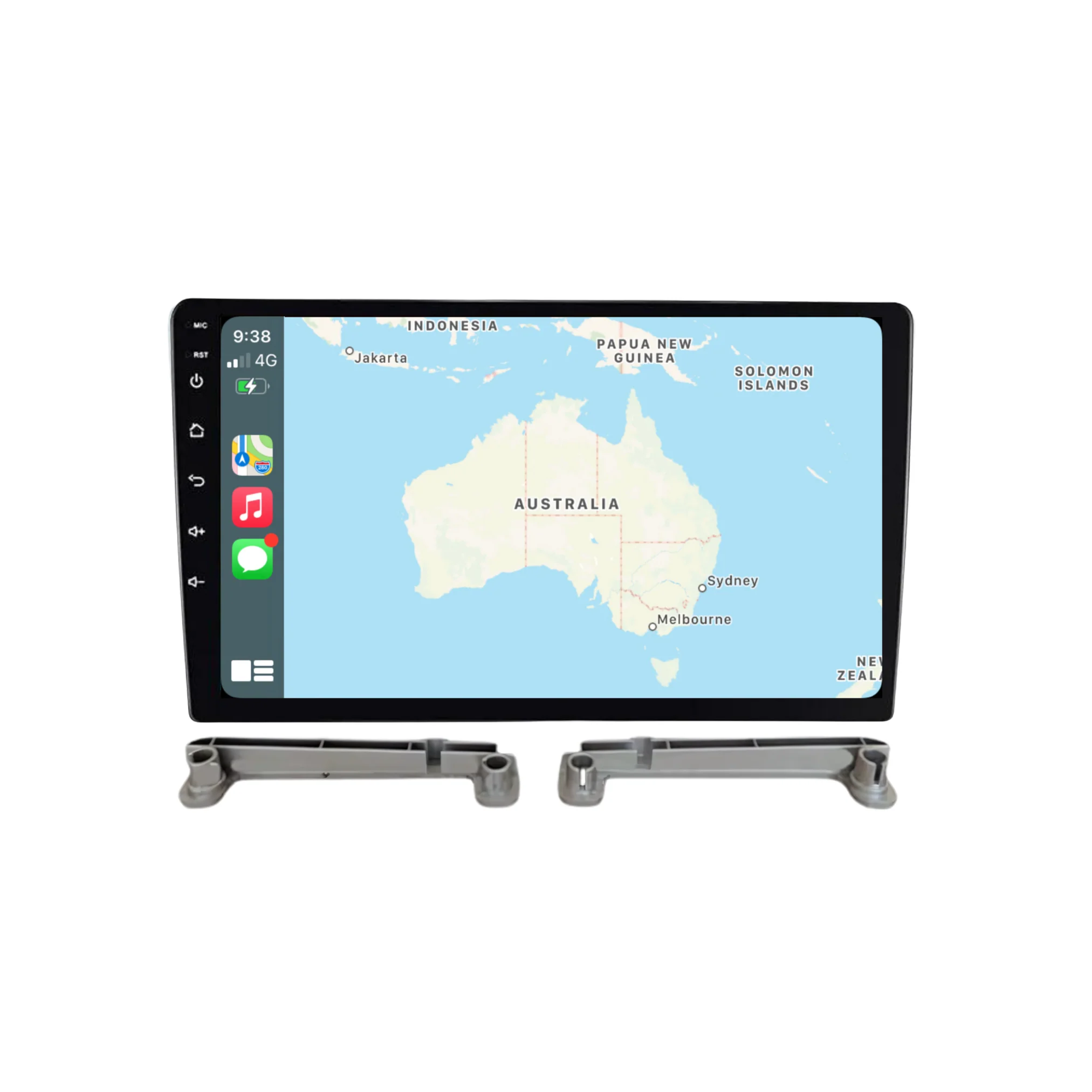 Nissan Navara D22 (1997-2007) Plug & Play Head Unit Upgrade Kit: Car Radio with Wireless & Wired Apple CarPlay & Android Auto - Image 2