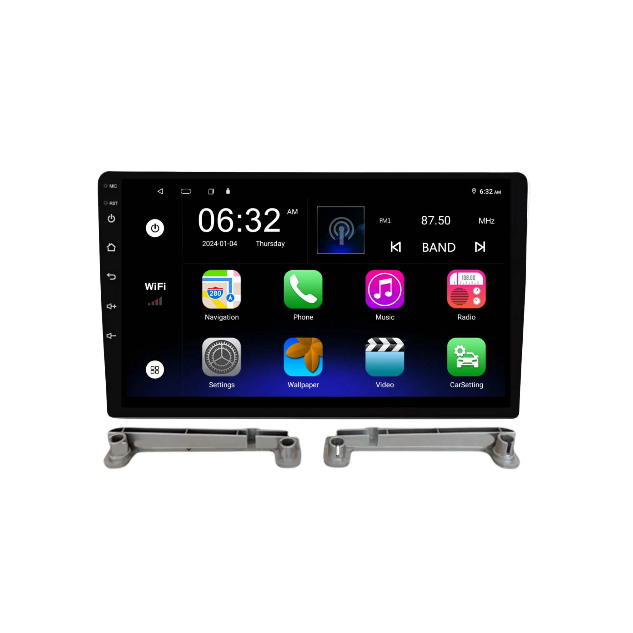 Nissan Navara D22 (1997-2007) Plug & Play Head Unit Upgrade Kit: Car Radio with Wireless & Wired Apple CarPlay & Android Auto - Image 6