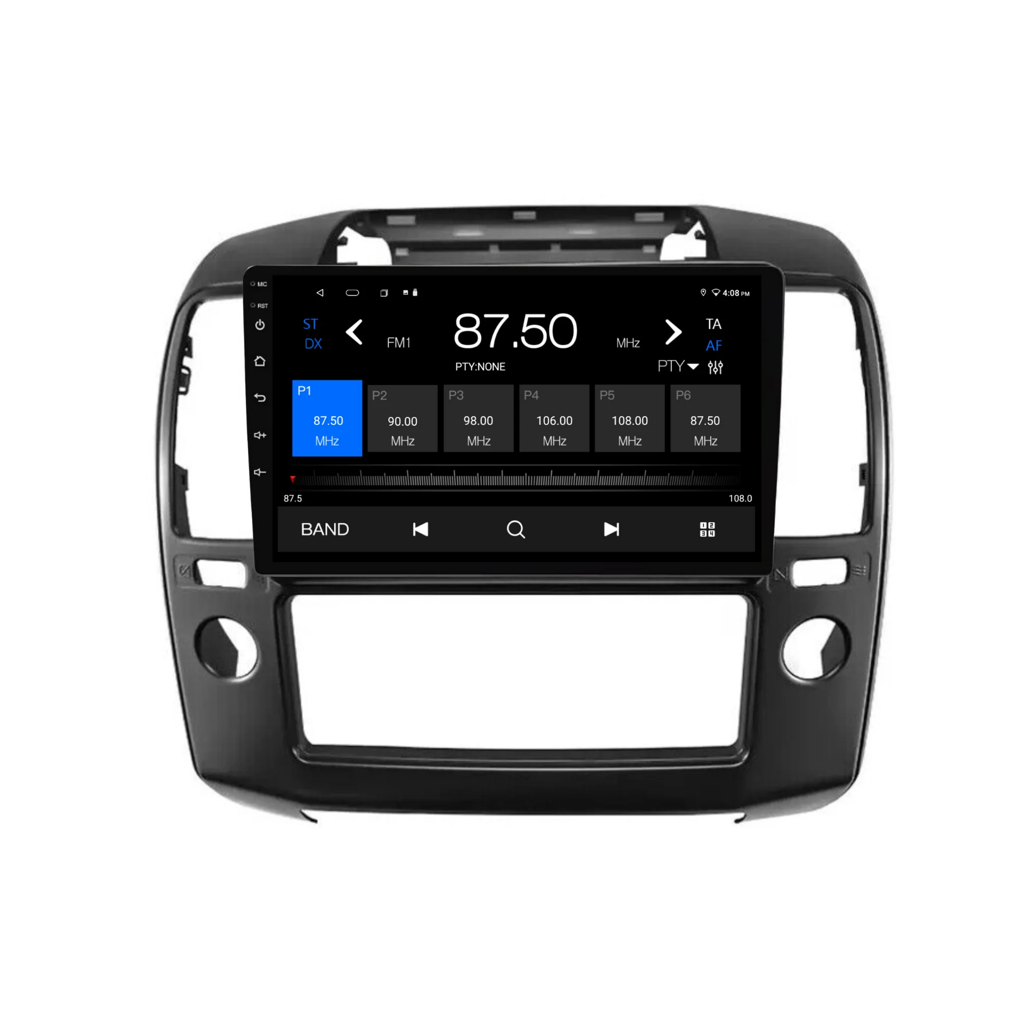 Nissan Navara / D40 (2006-2012) Plug & Play Head Unit Upgrade Kit: Car Radio with Wireless & Wired Apple CarPlay & Android Auto - Image 7