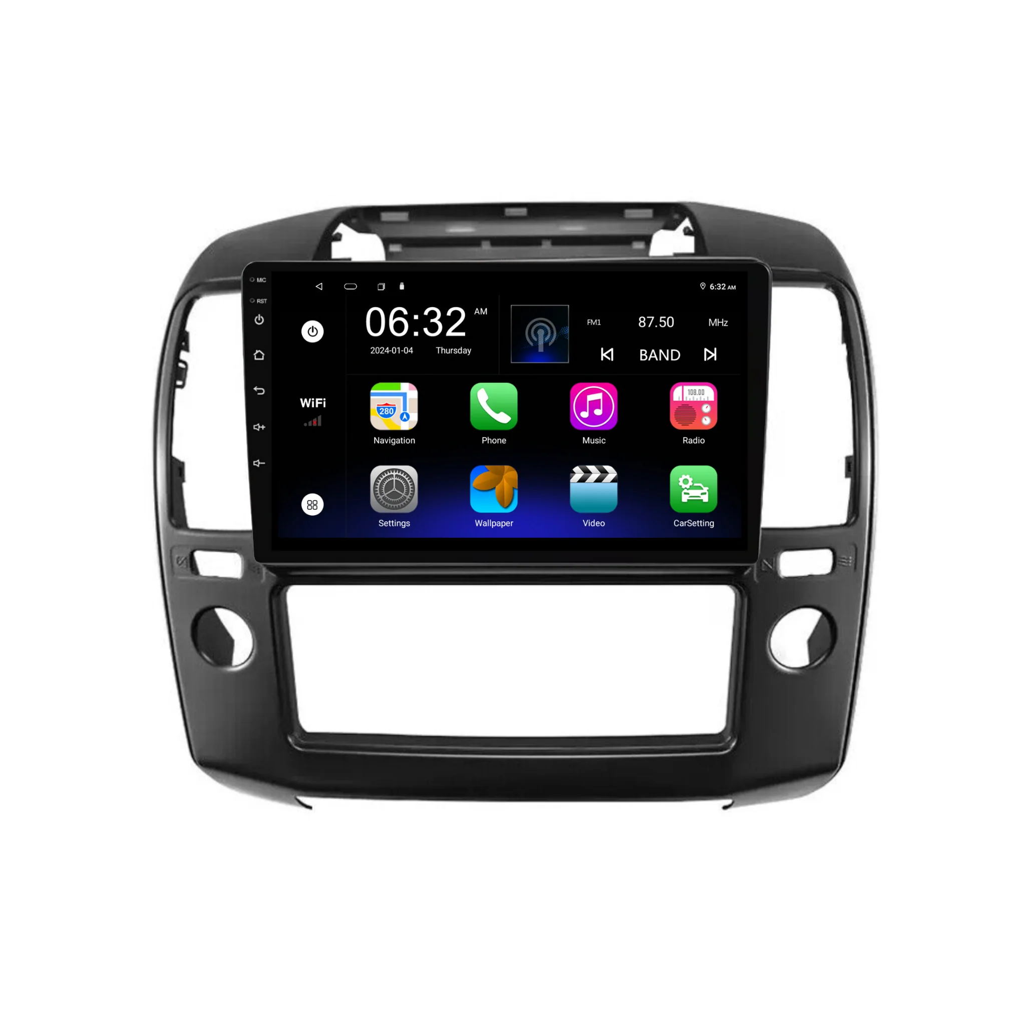 Nissan Navara / D40 (2006-2012) Plug & Play Head Unit Upgrade Kit: Car Radio with Wireless & Wired Apple CarPlay & Android Auto - Image 8