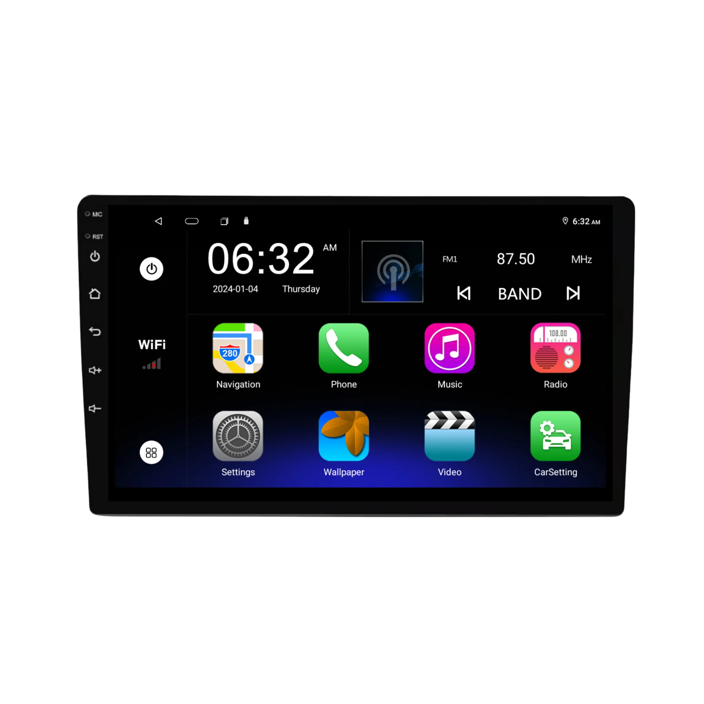 Nissan Navara / D40 (SPANISH BUILD 2006-2012) Plug & Play Head Unit Upgrade Kit: Car Radio with Wireless & Wired Apple CarPlay & Android Auto - Image 7