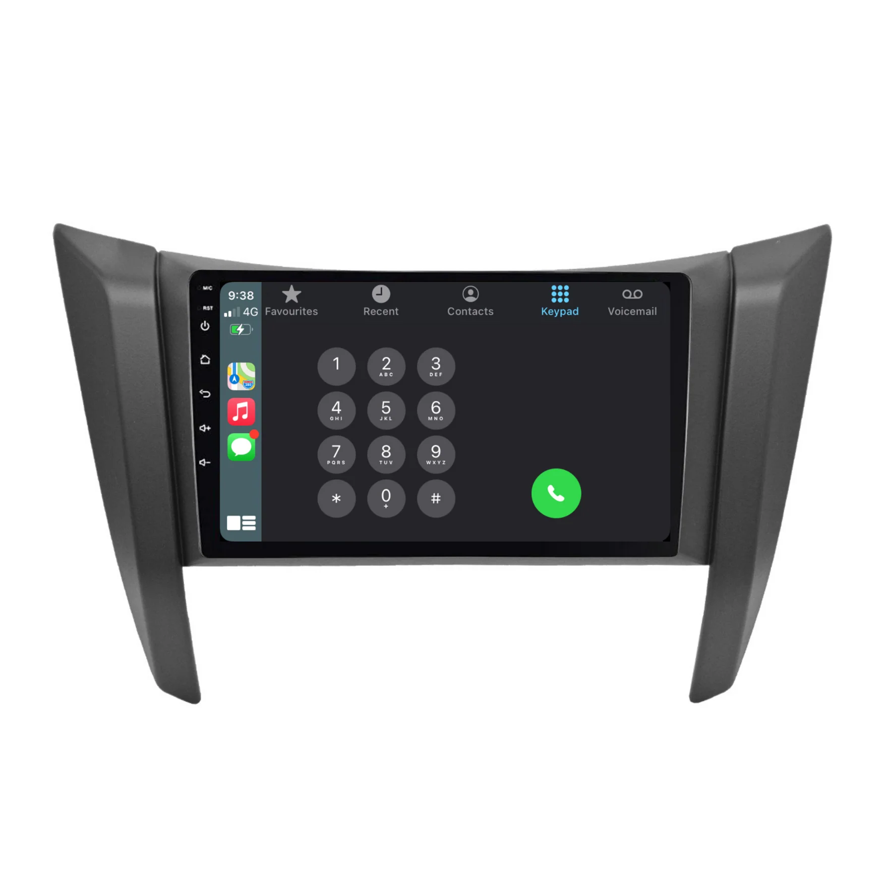 Nissan Navara / NP300 (2015-2022) Plug & Play Head Unit Upgrade Kit: Car Radio with Wireless & Wired Apple CarPlay & Android Auto - Image 4