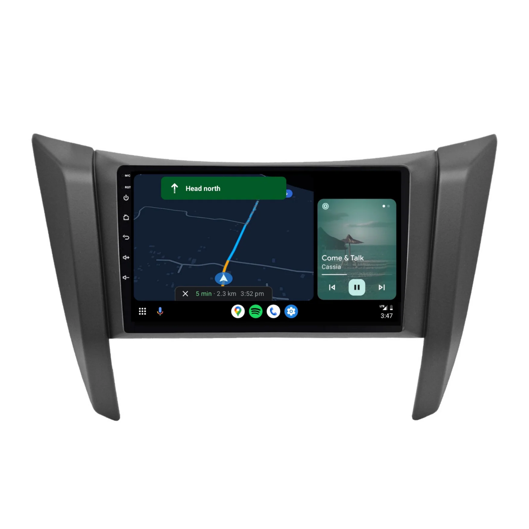 Nissan Navara / NP300 (2015-2022) Plug & Play Head Unit Upgrade Kit: Car Radio with Wireless & Wired Apple CarPlay & Android Auto - Image 5
