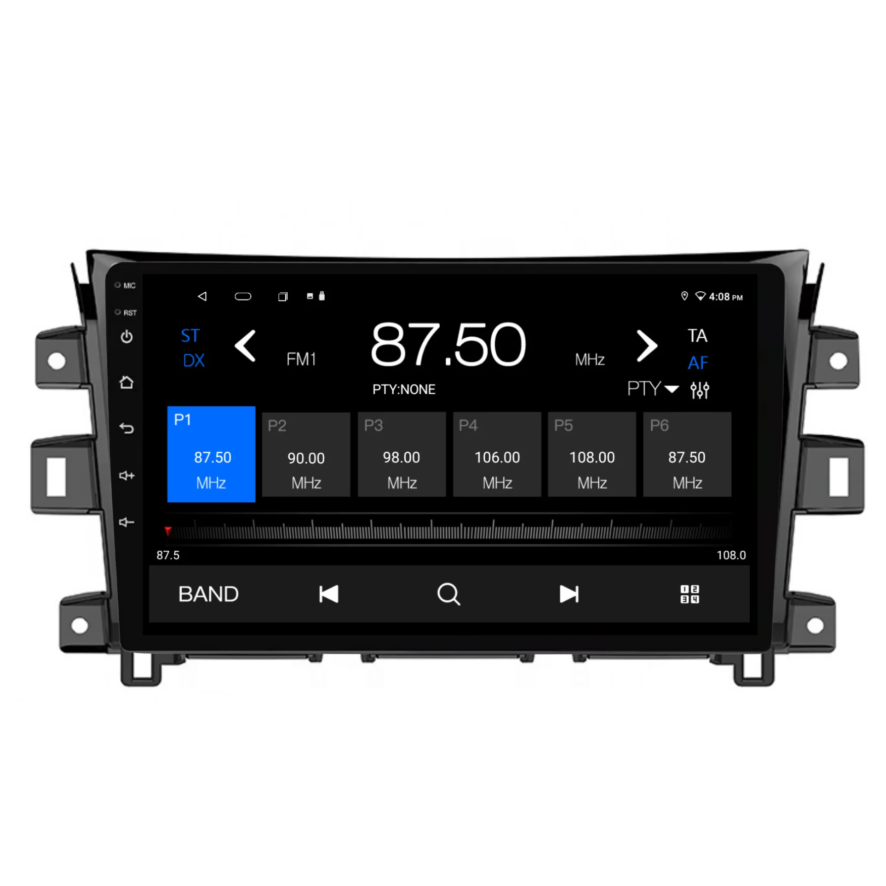 Nissan Navara / NP300 (2015-2022) Plug & Play Head Unit Upgrade Kit: Car Radio with Wireless & Wired Apple CarPlay & Android Auto - Image 6