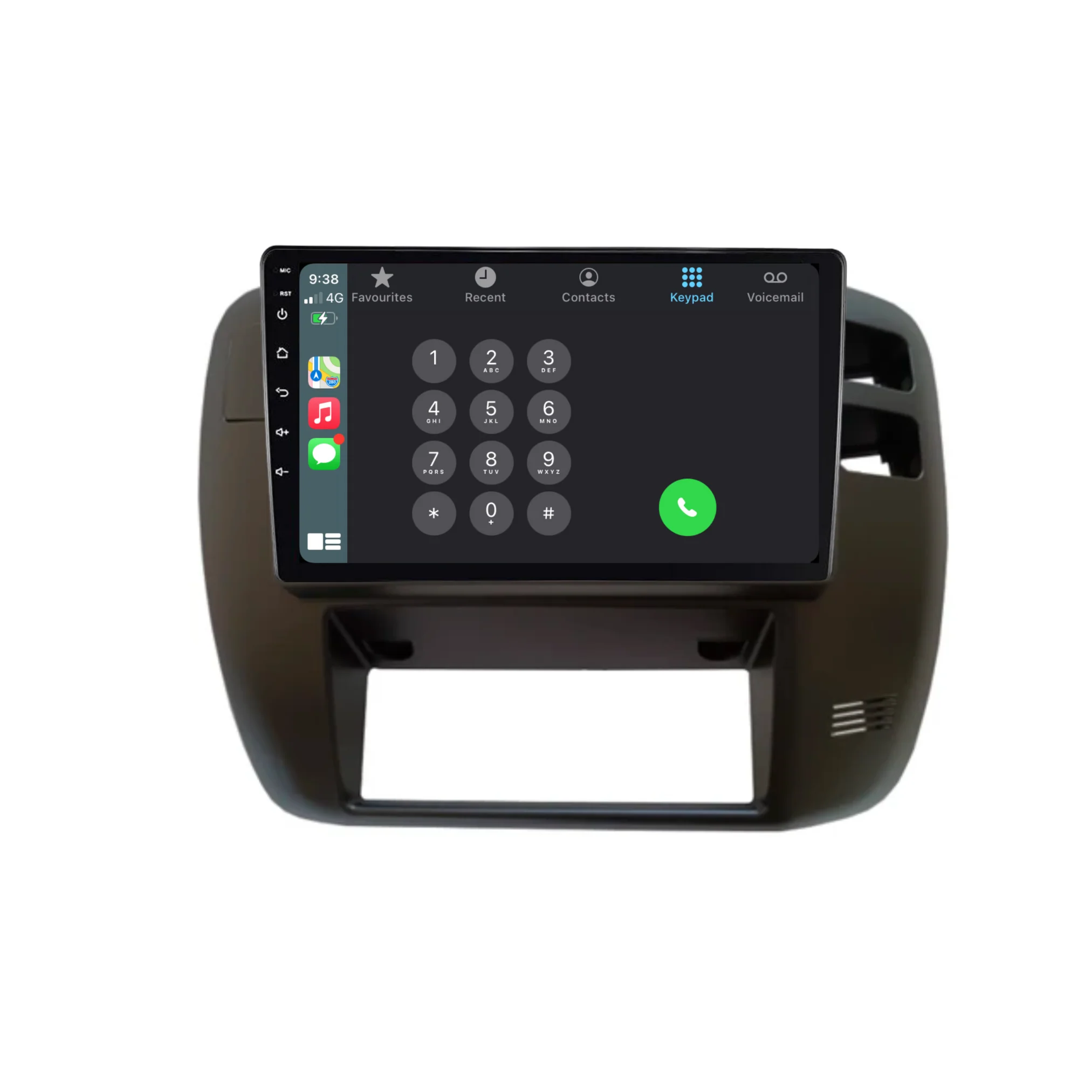Nissan Patrol Y61 (1997-2005) Plug & Play Head Unit Upgrade Kit: Car Radio with Wireless & Wired Apple CarPlay & Android Auto - Image 4