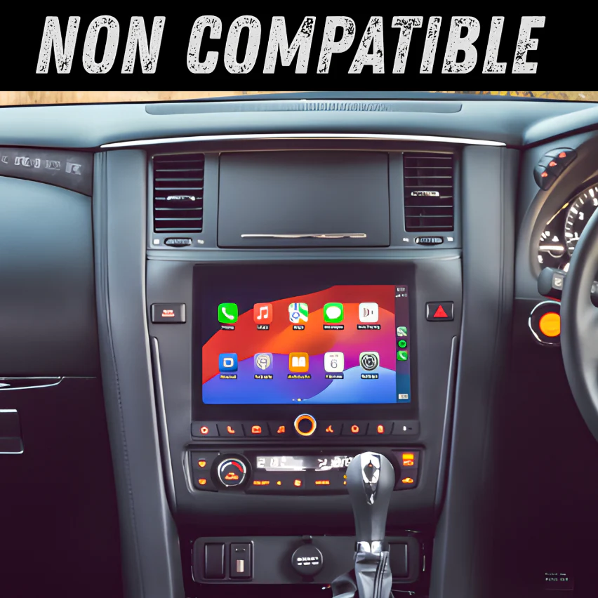 Nissan Patrol Y62 Ti / Ti-L / Warrior (2010 - 2024) 12.3" HD Plug & Play Head Unit Upgrade Kit: Car Radio with Wireless & Wired Apple CarPlay & Android Auto - Image 8