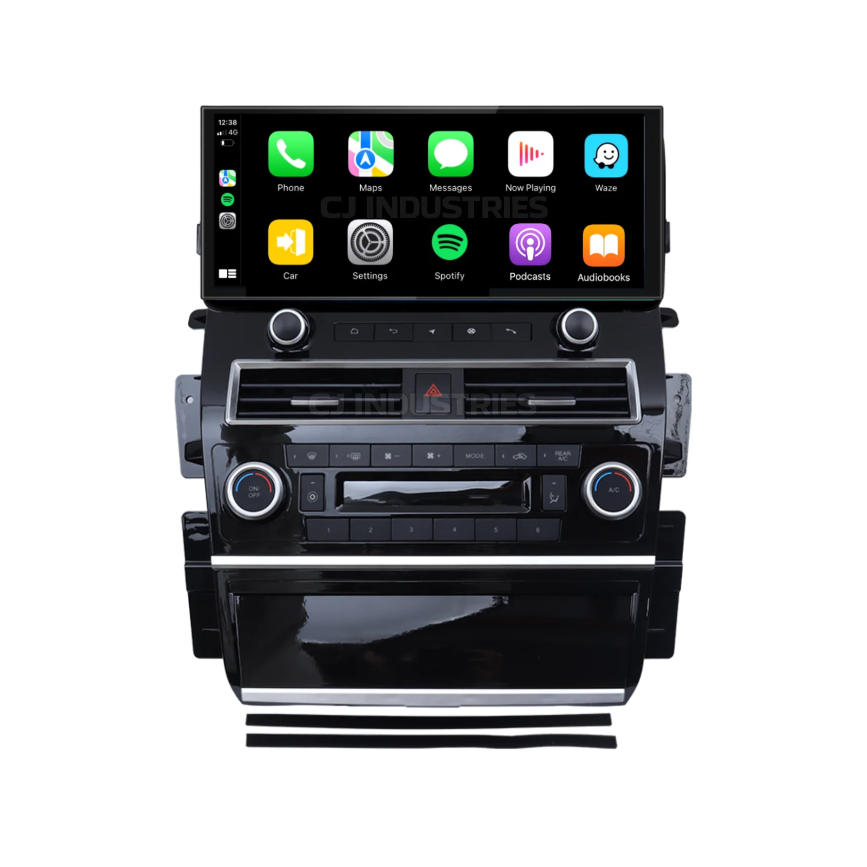 Nissan Patrol Y62 Ti / Ti-L / Warrior (2010 - 2024) 12.3" HD Plug & Play Head Unit Upgrade Kit: Car Radio with Wireless & Wired Apple CarPlay & Android Auto - Image 9