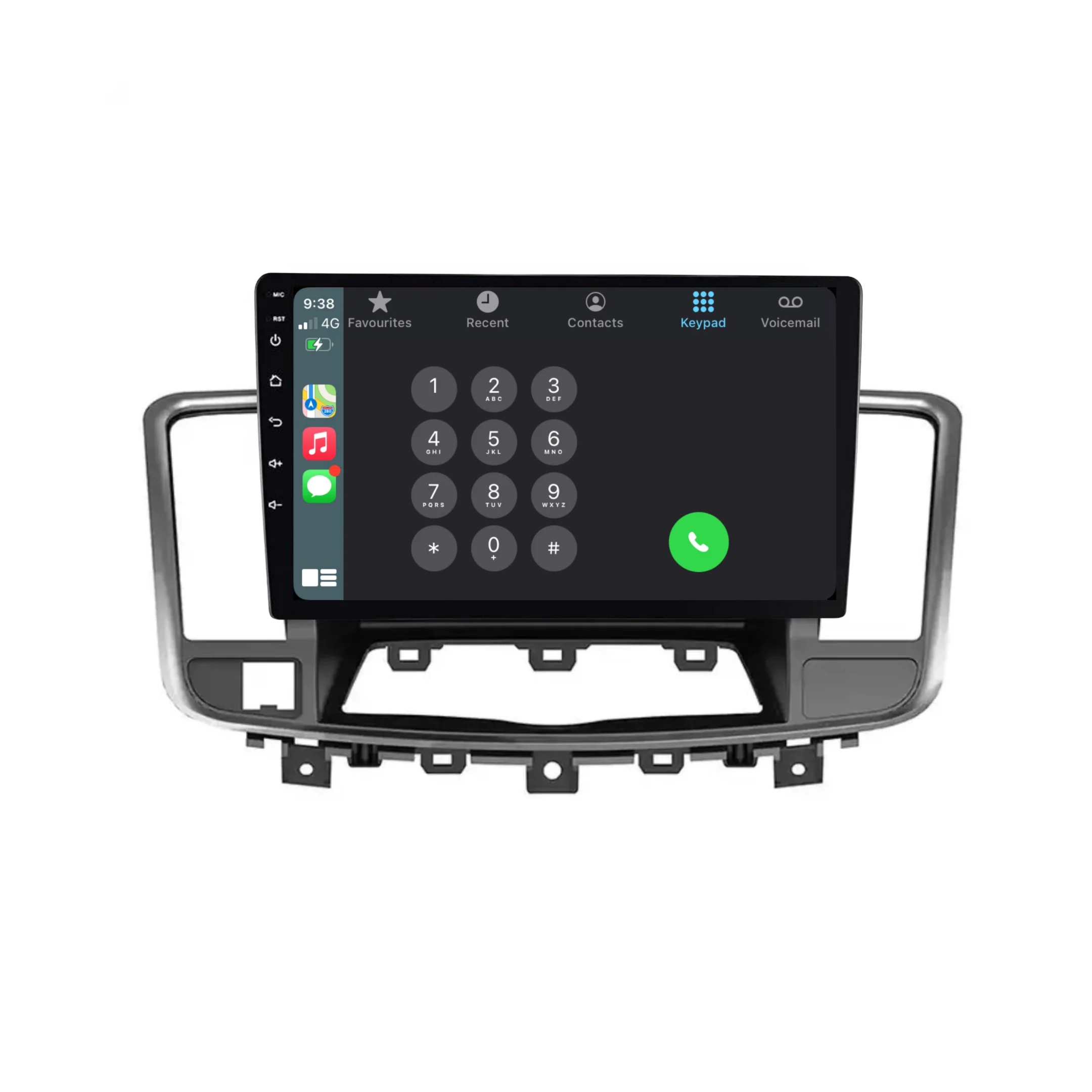 Nissan Teana / Maxima / J32 (2009-2013) Plug & Play Head Unit Upgrade Kit: Car Radio with Wireless & Wired Apple CarPlay & Android Auto - Image 3