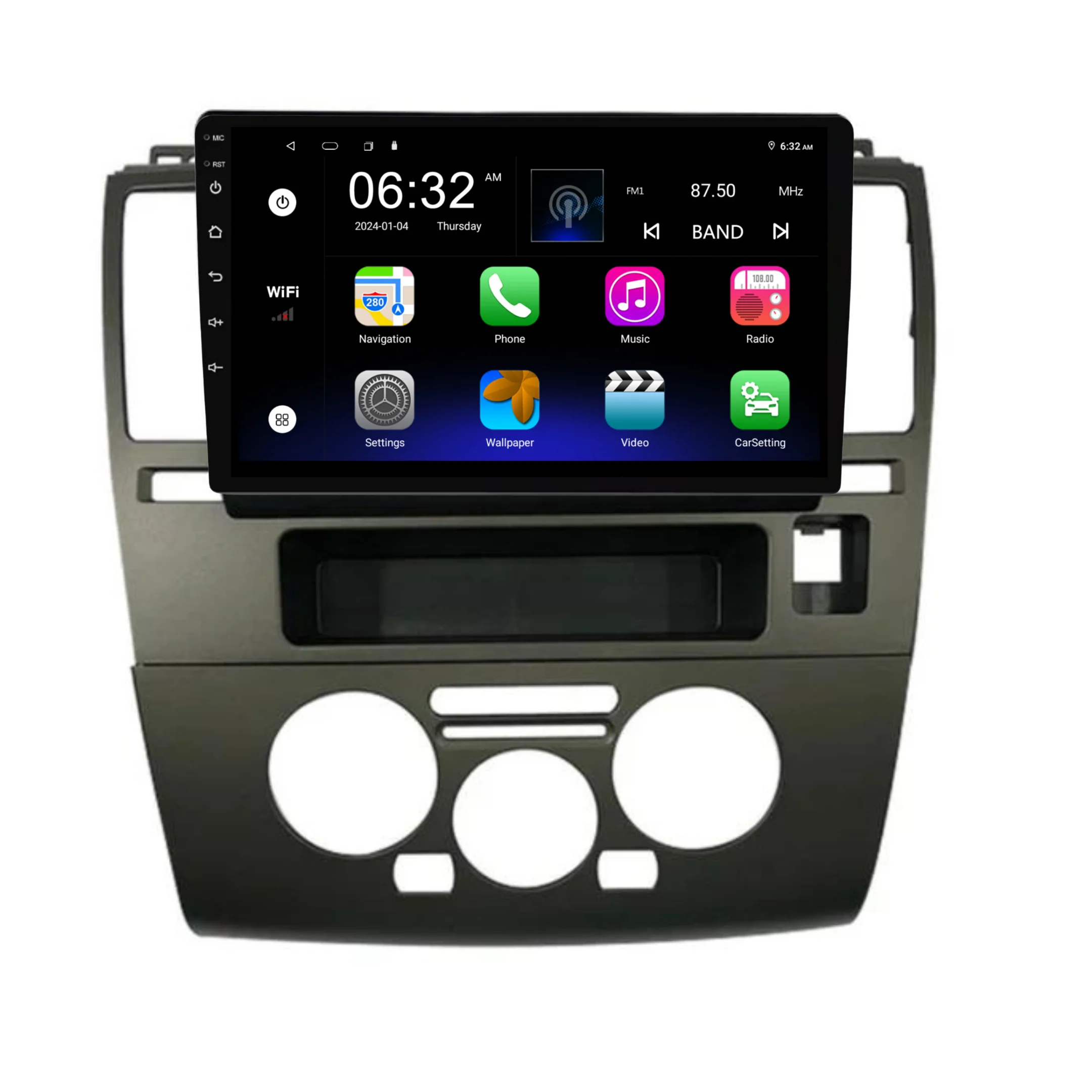 Nissan Tiida (2005-2010) Plug & Play Head Unit Upgrade Kit: Car Radio with Wireless & Wired Apple CarPlay & Android Auto - Image 6