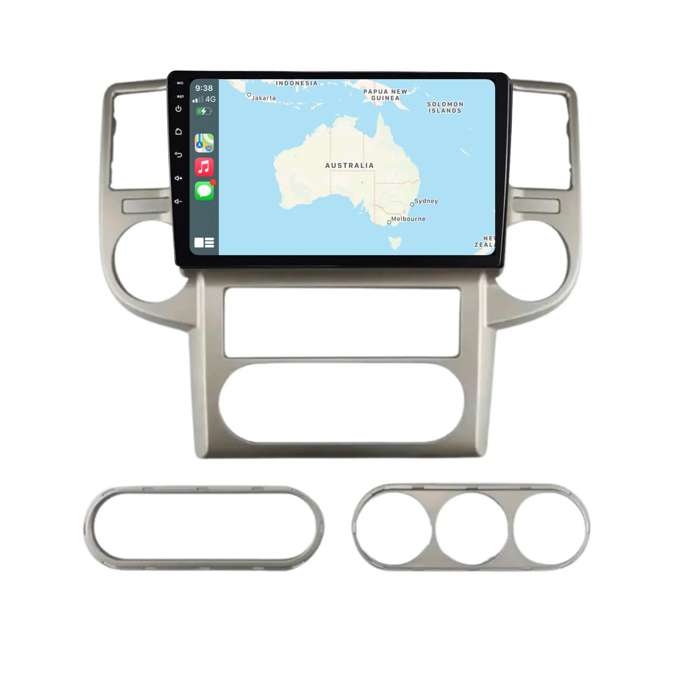 Nissan X-TRAIL (2003-2007) Plug & Play Head Unit Upgrade Kit: Car Radio with Wireless & Wired Apple CarPlay & Android Auto - Image 3
