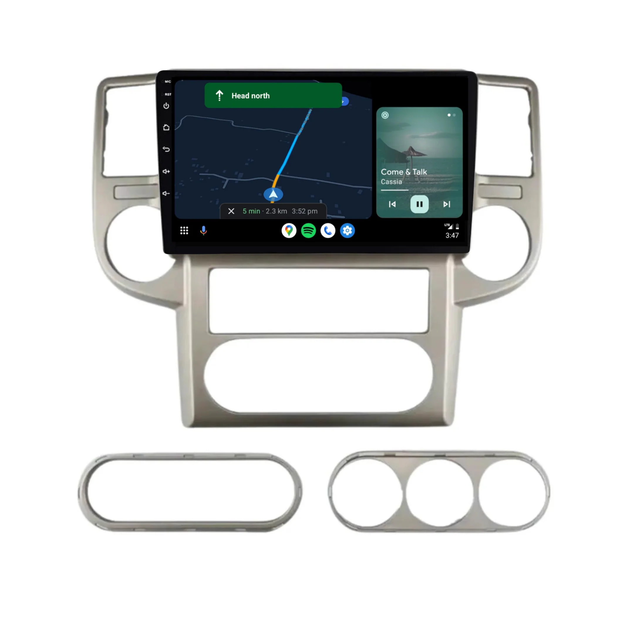 Nissan X-TRAIL (2003-2007) Plug & Play Head Unit Upgrade Kit: Car Radio with Wireless & Wired Apple CarPlay & Android Auto - Image 5