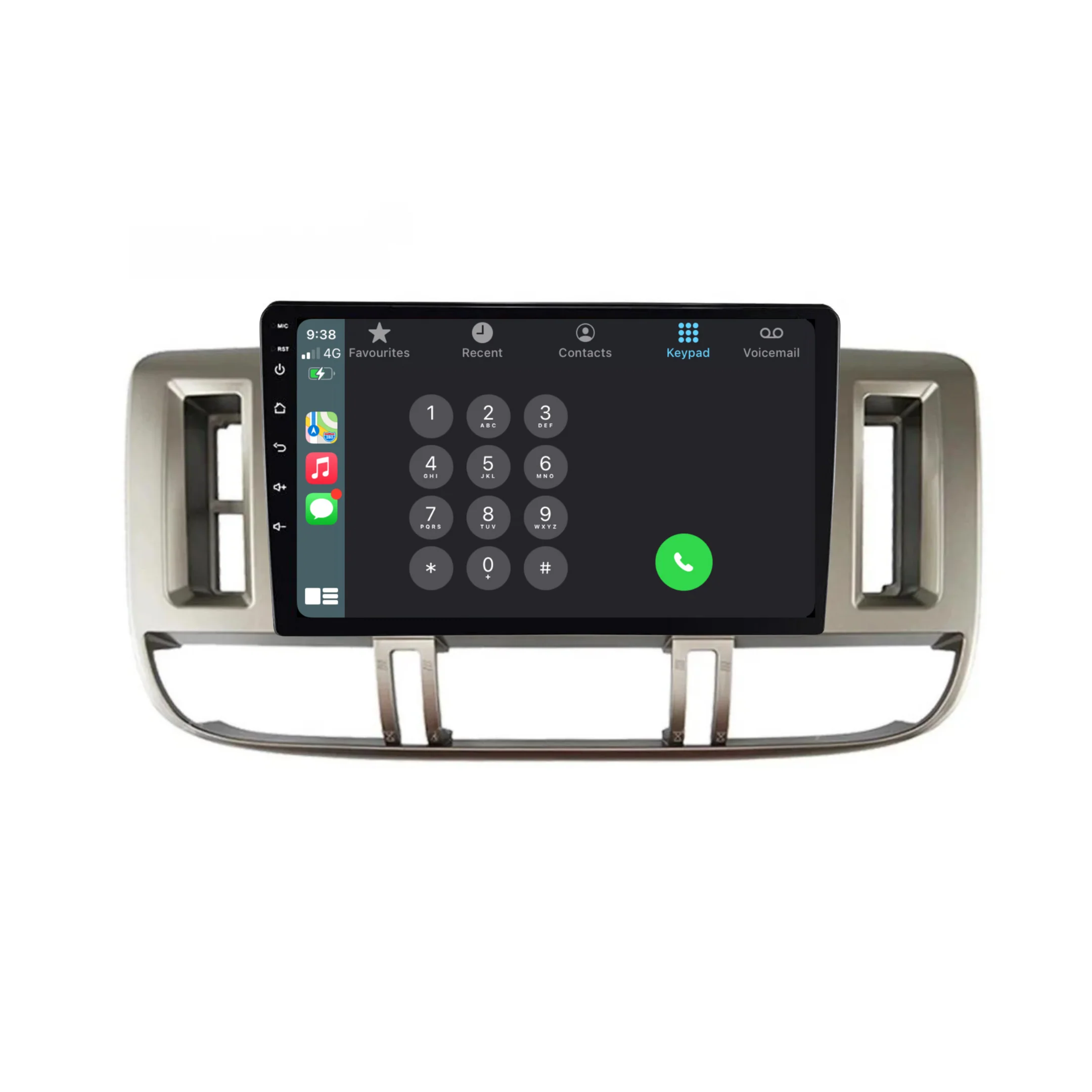 Nissan X-trail T30 (1998-2006) Plug & Play Head Unit Upgrade Kit: Car Radio with Wireless & Wired Apple CarPlay & Android Auto - Image 3