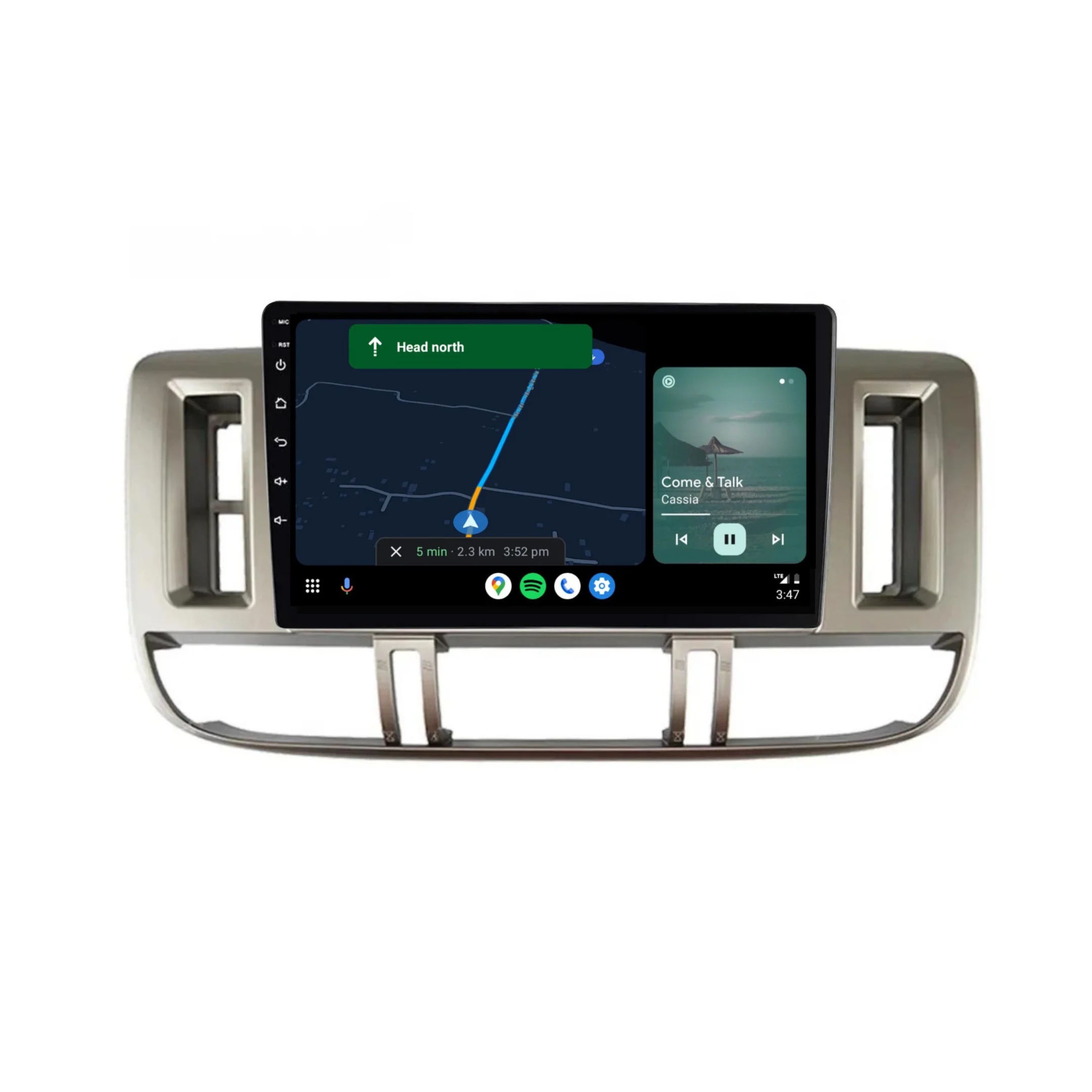 Nissan X-trail T30 (1998-2006) Plug & Play Head Unit Upgrade Kit: Car Radio with Wireless & Wired Apple CarPlay & Android Auto - Image 4