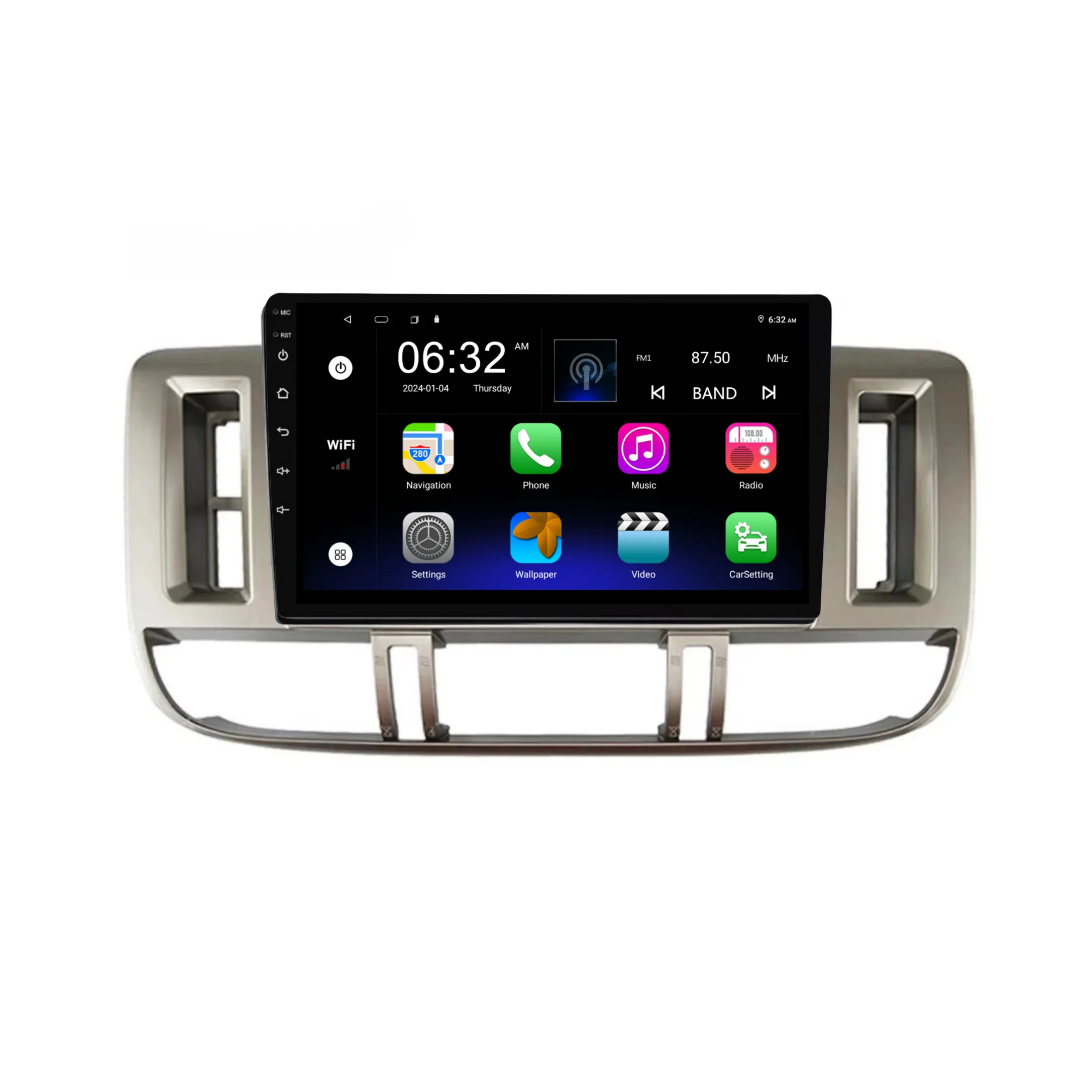 Nissan X-trail T30 (1998-2006) Plug & Play Head Unit Upgrade Kit: Car Radio with Wireless & Wired Apple CarPlay & Android Auto - Image 6