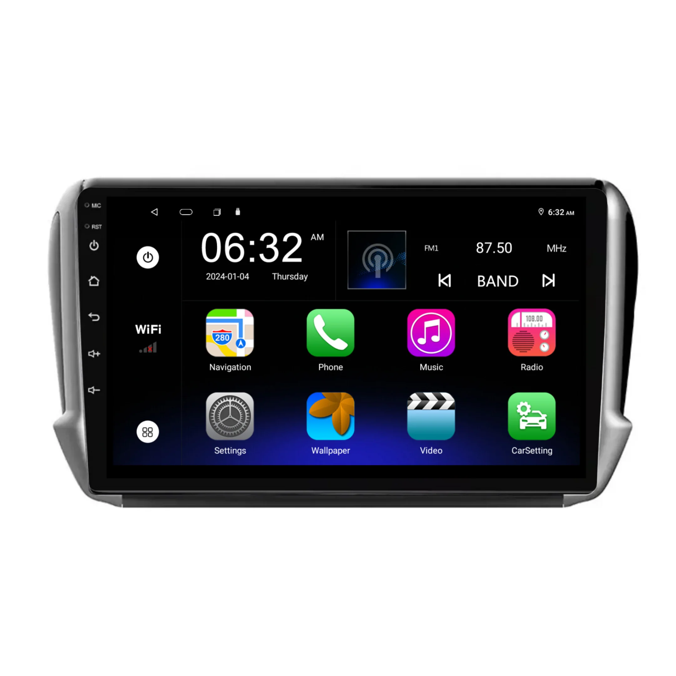Peugeot 2008/208 (2014-2018) Plug & Play Head Unit Upgrade Kit: Car Radio with Wireless & Wired Apple CarPlay & Android Auto - Image 6