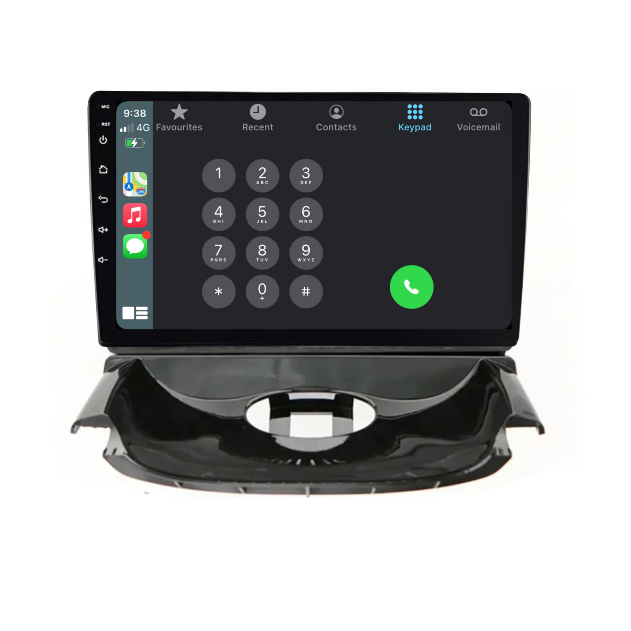 Peugeot 206 (2004-2008) Plug & Play Head Unit Upgrade Kit: Car Radio with Wireless & Wired Apple CarPlay & Android Auto - Image 3