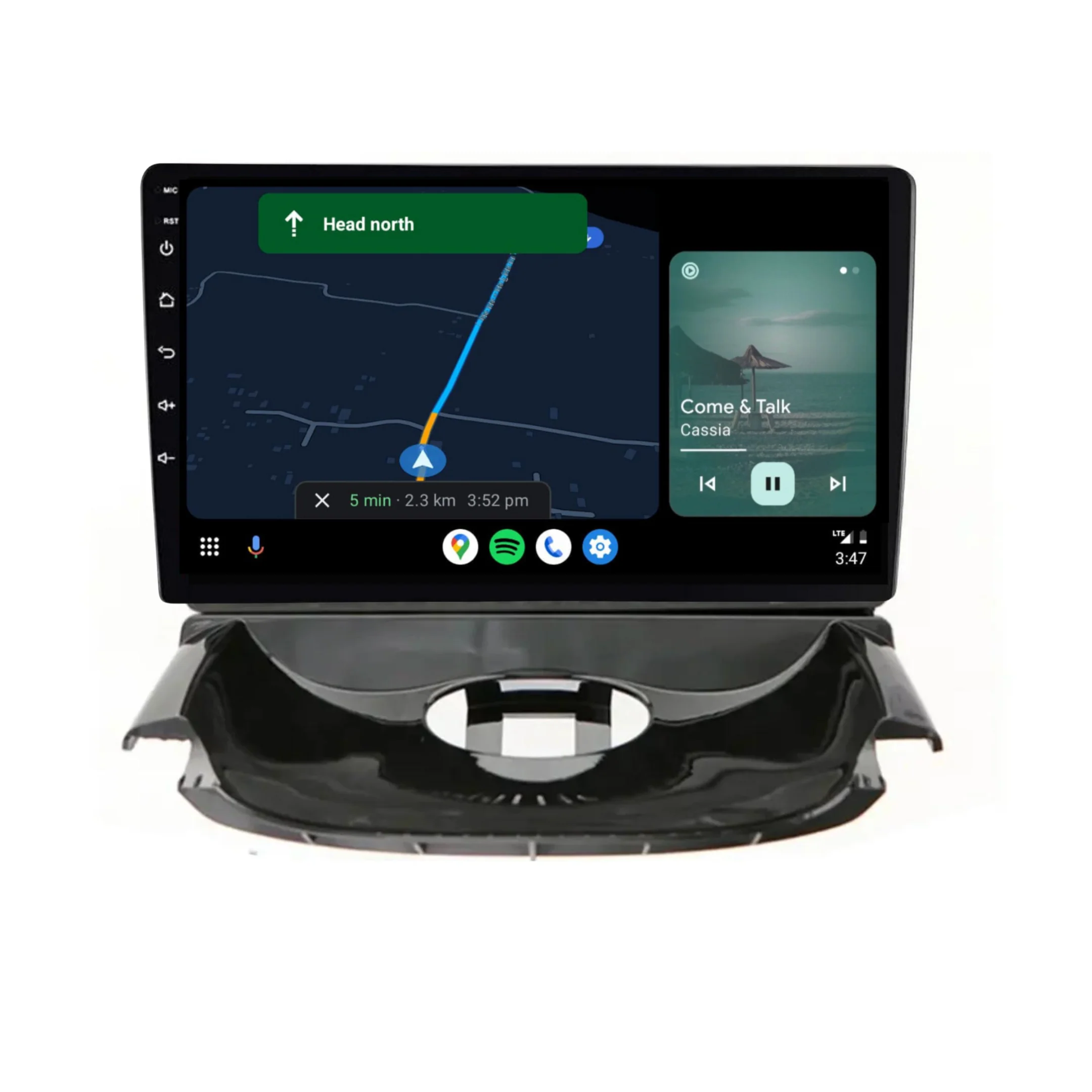 Peugeot 206 (2004-2008) Plug & Play Head Unit Upgrade Kit: Car Radio with Wireless & Wired Apple CarPlay & Android Auto - Image 4