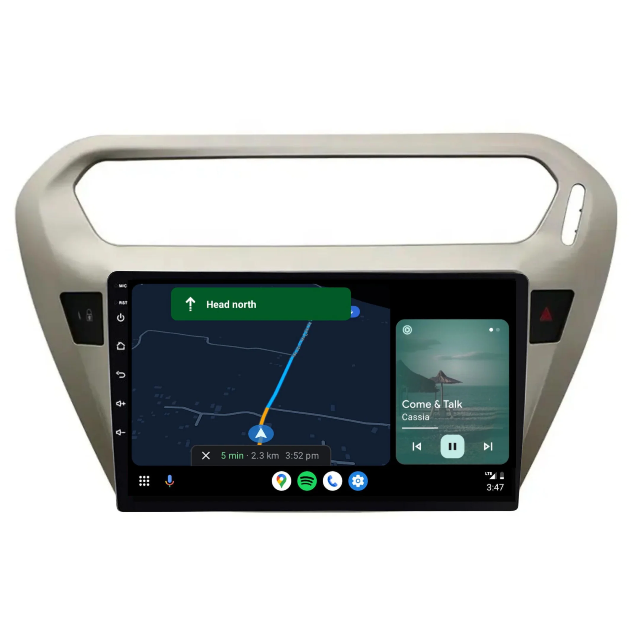 Peugeot 301 (2014-2018) Plug & Play Head Unit Upgrade Kit: Car Radio with Wireless & Wired Apple CarPlay & Android Auto - Image 4