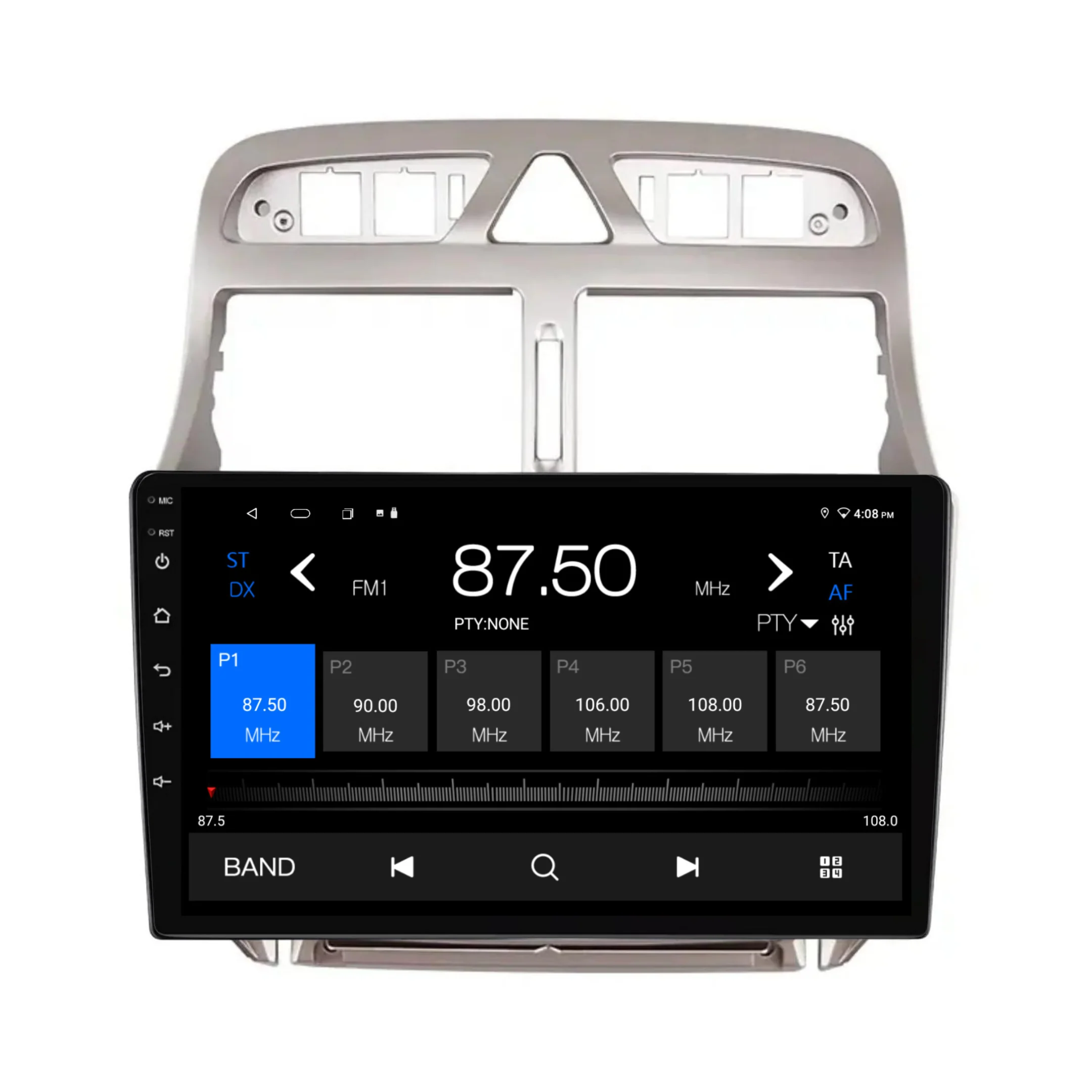 Peugeot 307 (2002-2013) Plug & Play Head Unit Upgrade Kit: Car Radio with Wireless & Wired Apple CarPlay & Android Auto - Image 5