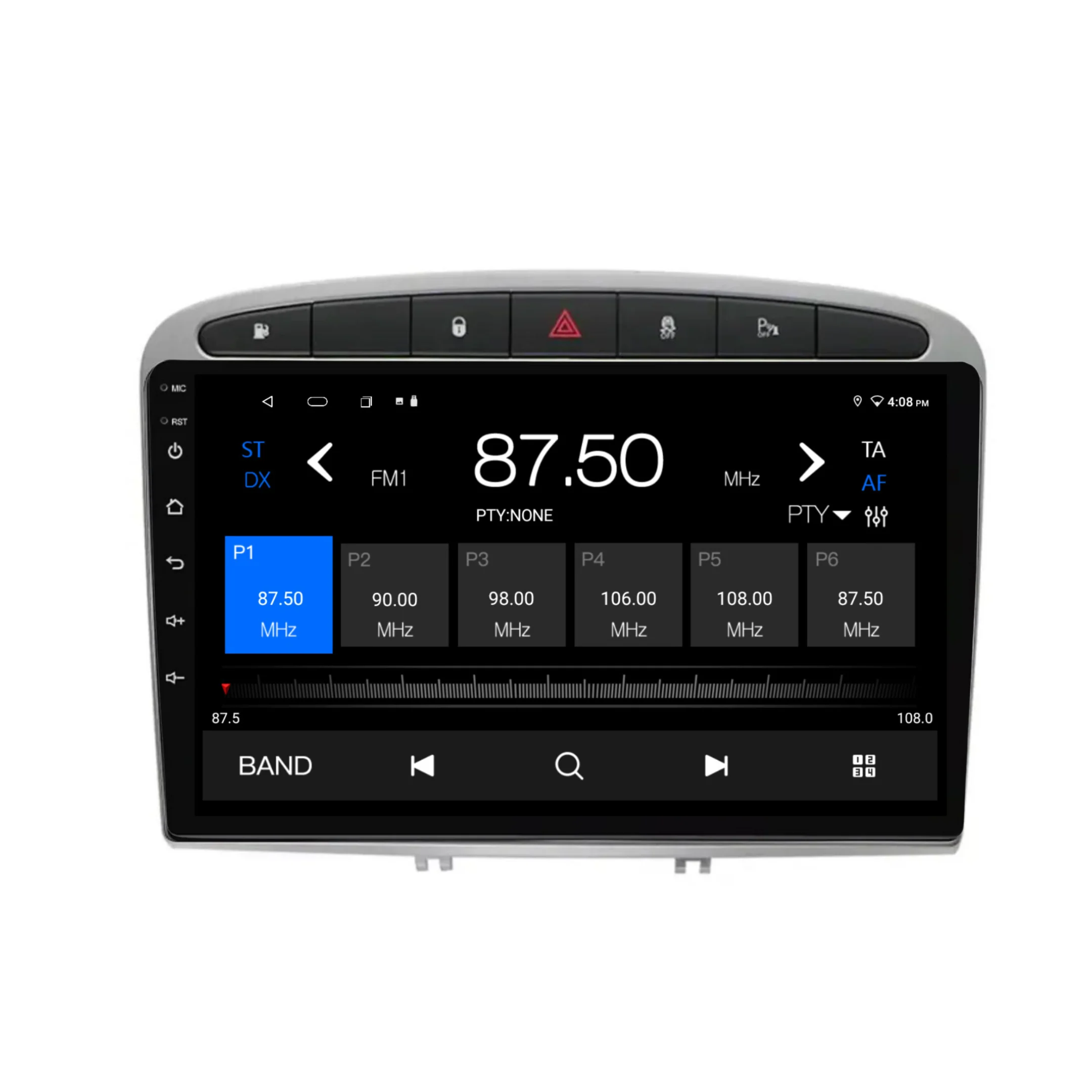 Peugeot 308/408 (2008-2016) Plug & Play Head Unit Upgrade Kit: Car Radio with Wireless & Wired Apple CarPlay & Android Auto - Image 5