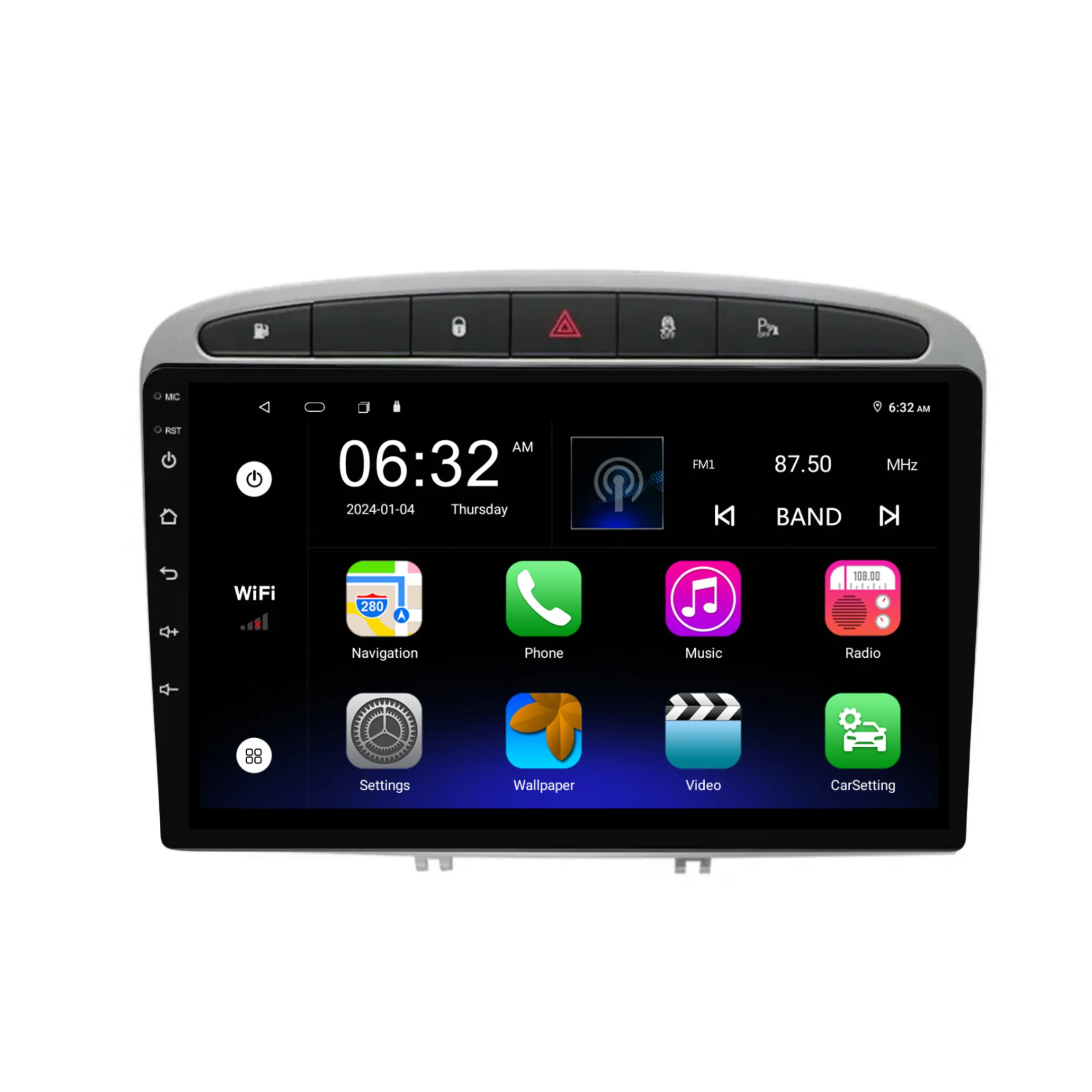 Peugeot 308/408 (2008-2016) Plug & Play Head Unit Upgrade Kit: Car Radio with Wireless & Wired Apple CarPlay & Android Auto - Image 6