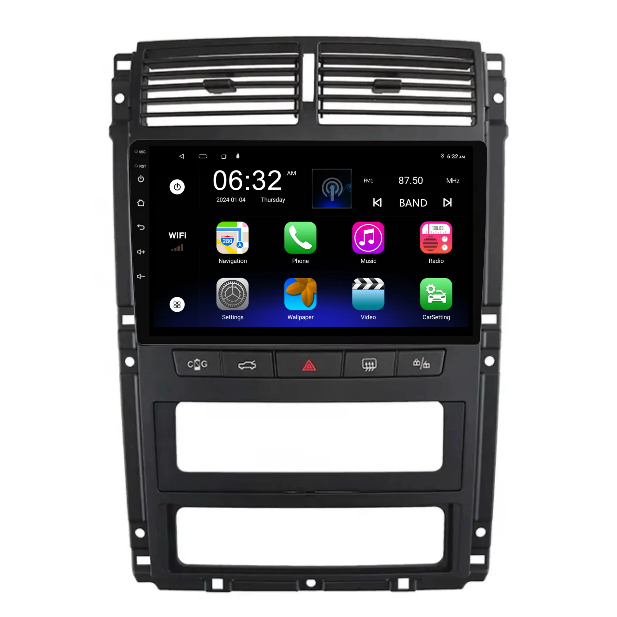 Peugeot 405 (2010-2019) Plug & Play Head Unit Upgrade Kit: Car Radio with Wireless & Wired Apple CarPlay & Android Auto - Image 6