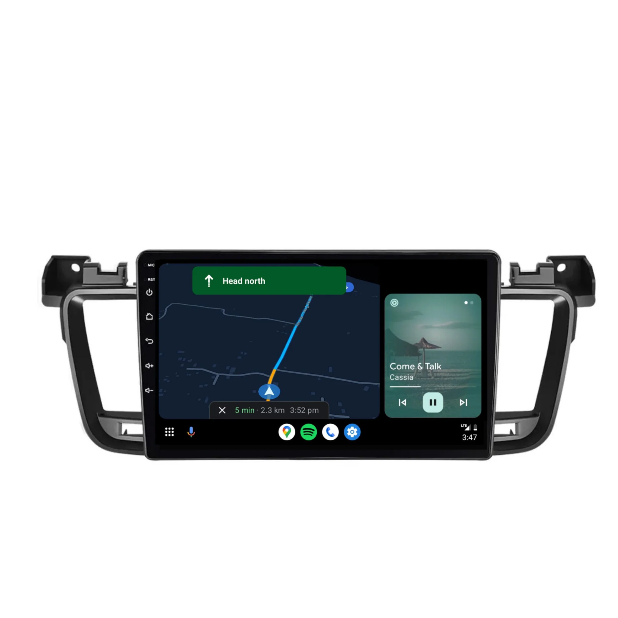 Peugeot 508 (2012-2016) Plug & Play Head Unit Upgrade Kit: Car Radio with Wireless & Wired Apple CarPlay & Android Auto - Image 4