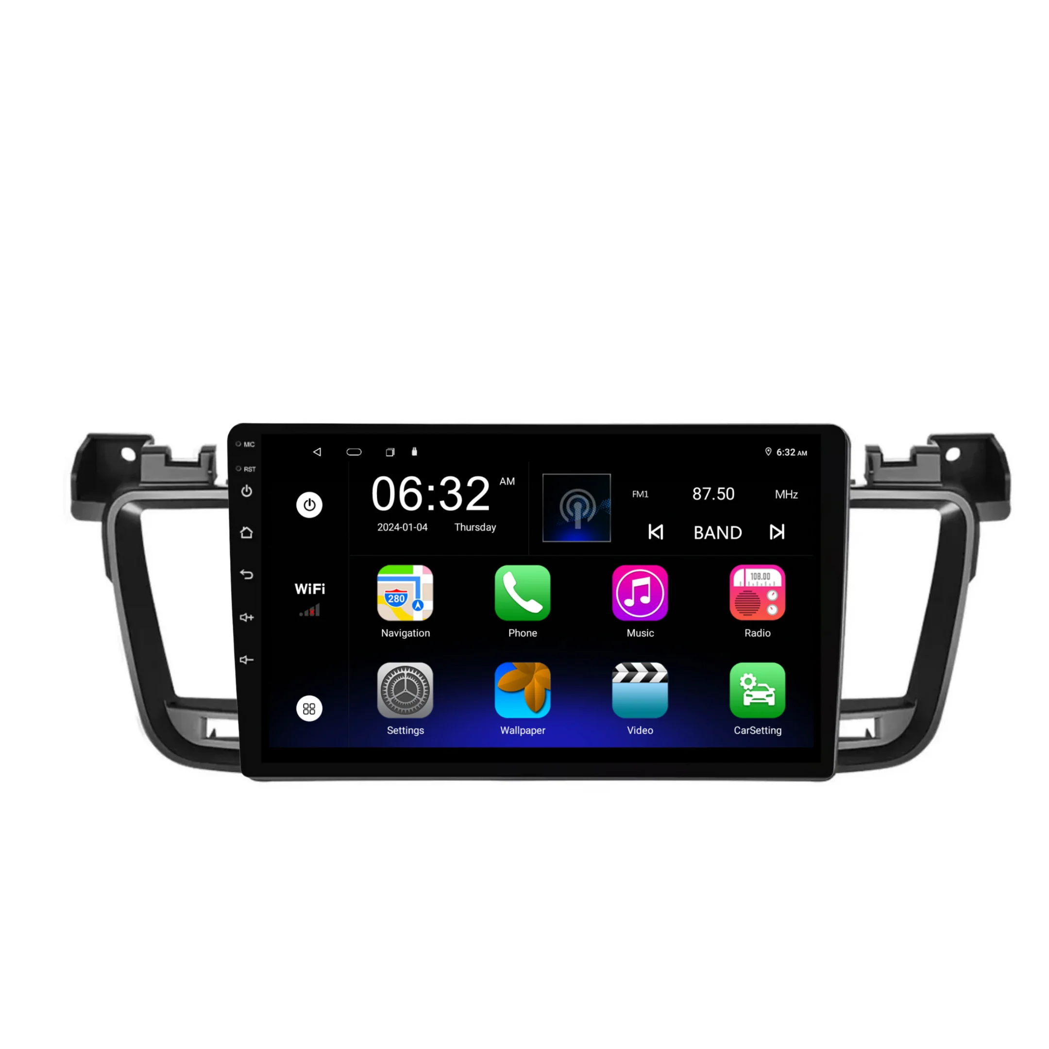 Peugeot 508 (2012-2016) Plug & Play Head Unit Upgrade Kit: Car Radio with Wireless & Wired Apple CarPlay & Android Auto - Image 6