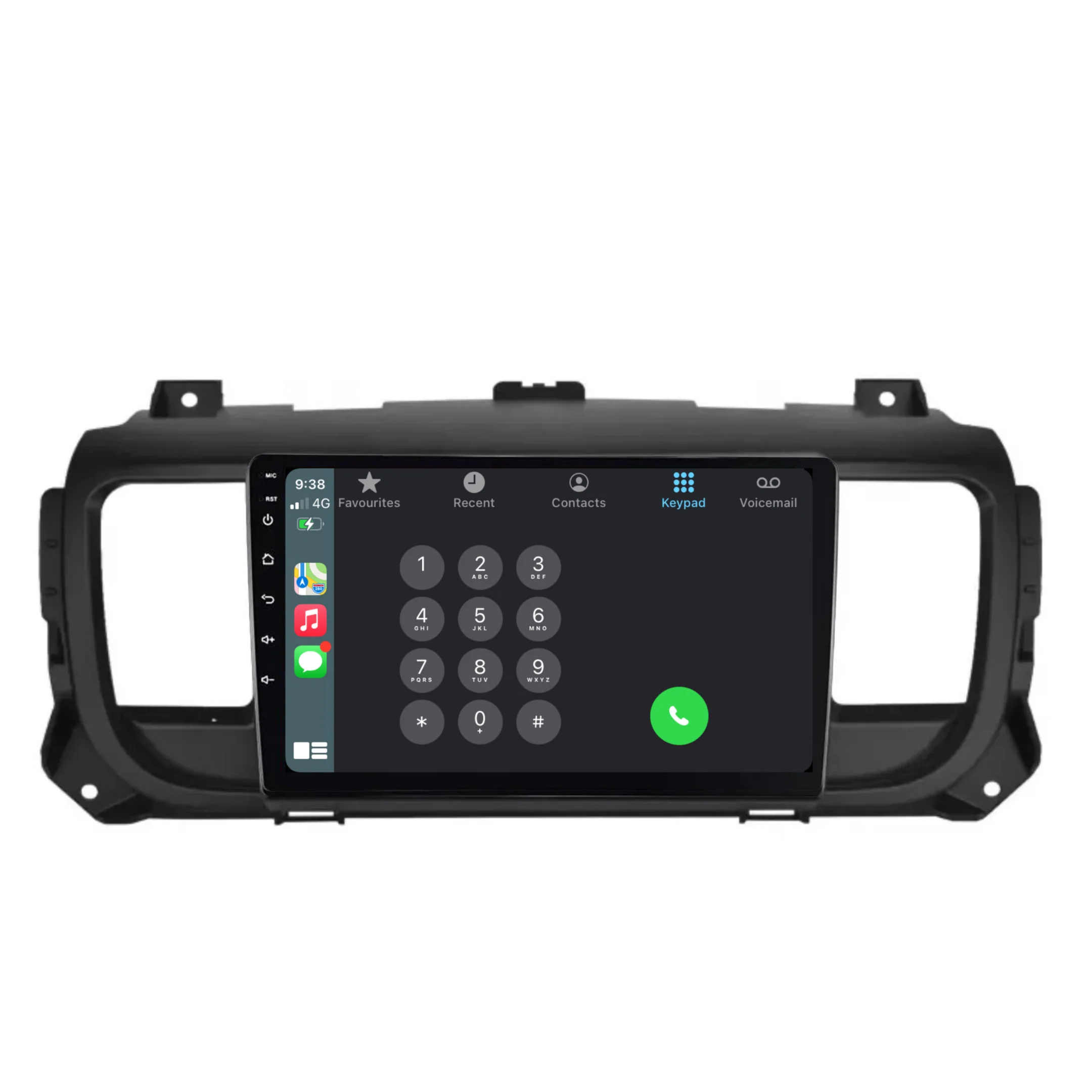 Peugeot Expert (2016-2022) Plug & Play Head Unit Upgrade Kit: Car Radio with Wireless & Wired Apple CarPlay & Android Auto - Image 3