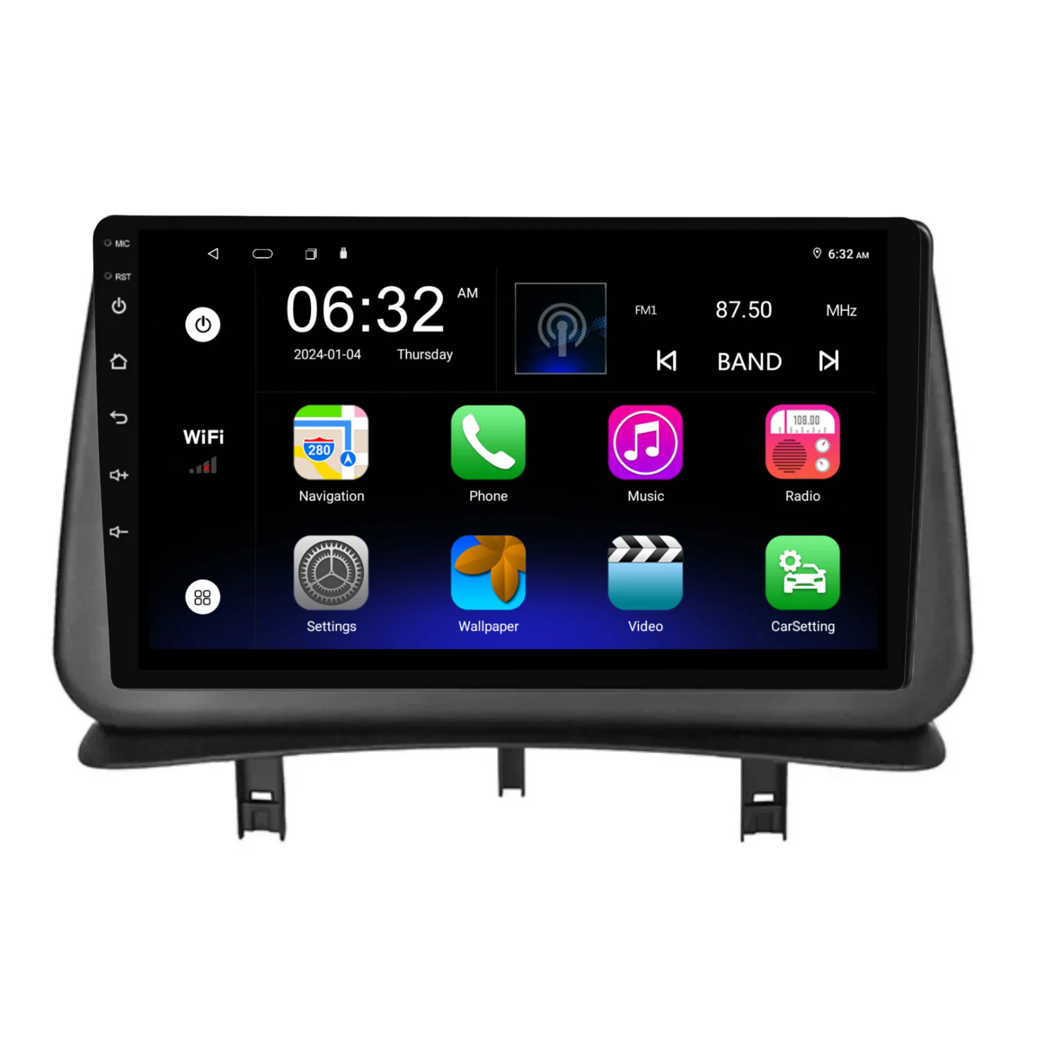 Renault Clio (2005-2014) Plug & Play Head Unit Upgrade Kit: Car Radio with Wireless & Wired Apple CarPlay & Android Auto - Image 6