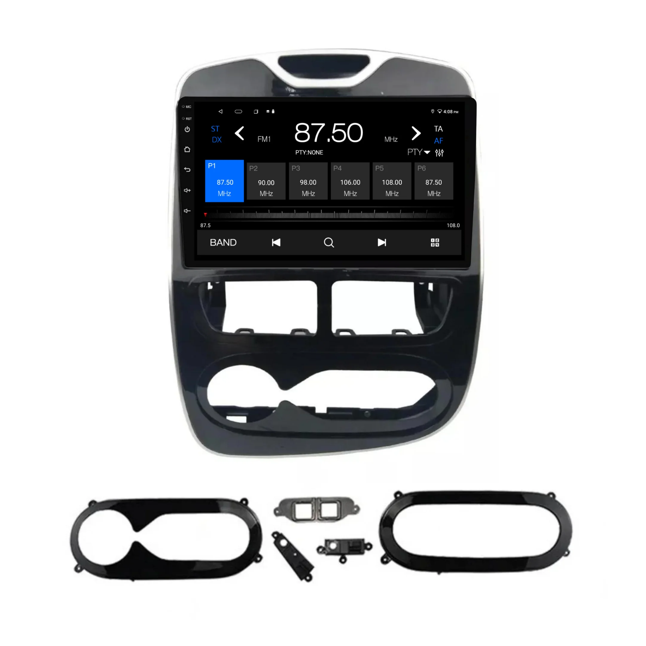 Renault Clio (2012-2016) Plug & Play Head Unit Upgrade Kit: Car Radio with Wireless & Wired Apple CarPlay & Android Auto - Image 5