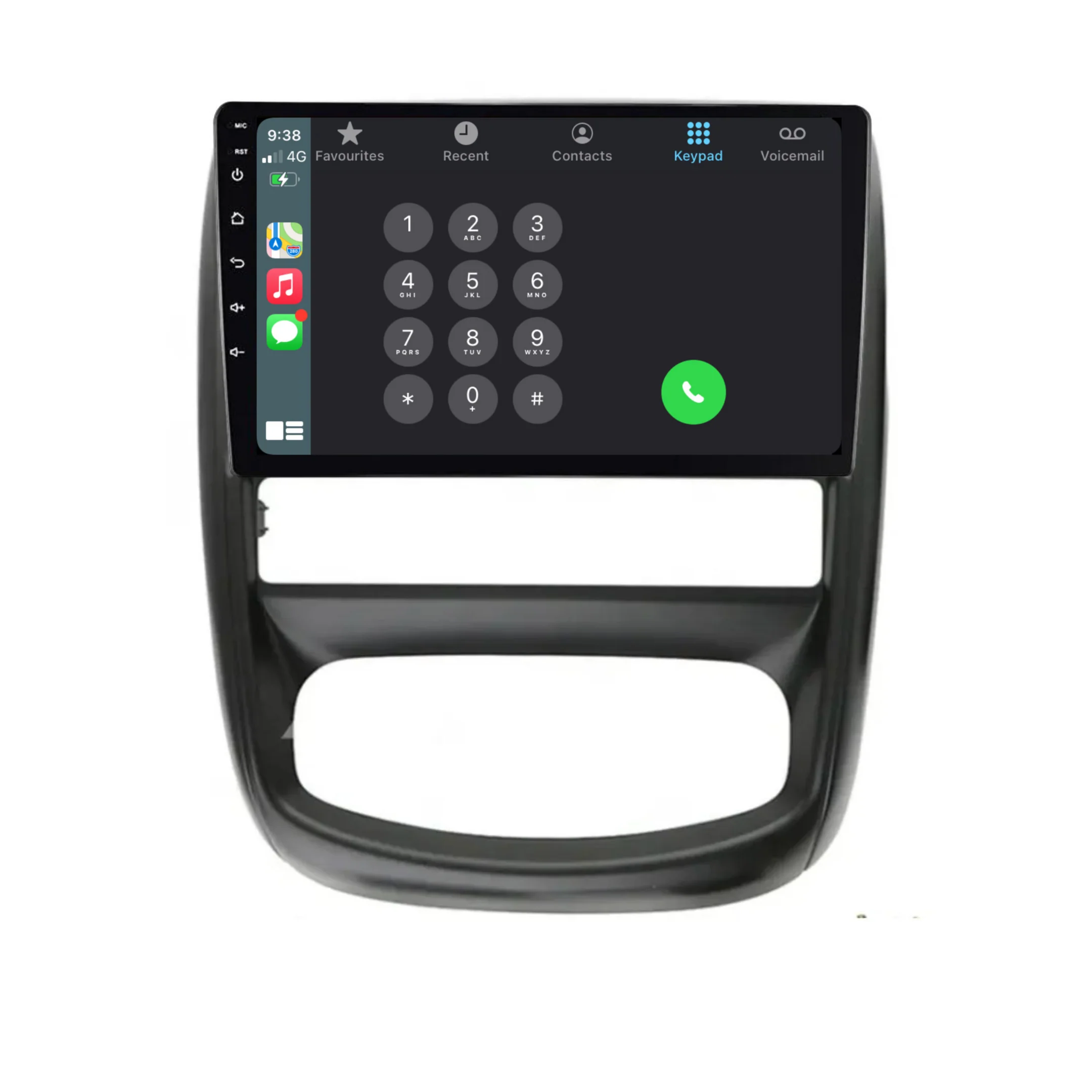 Renault Duster (2014-2020) Plug & Play Head Unit Upgrade Kit: Car Radio with Wireless & Wired Apple CarPlay & Android Auto - Image 3