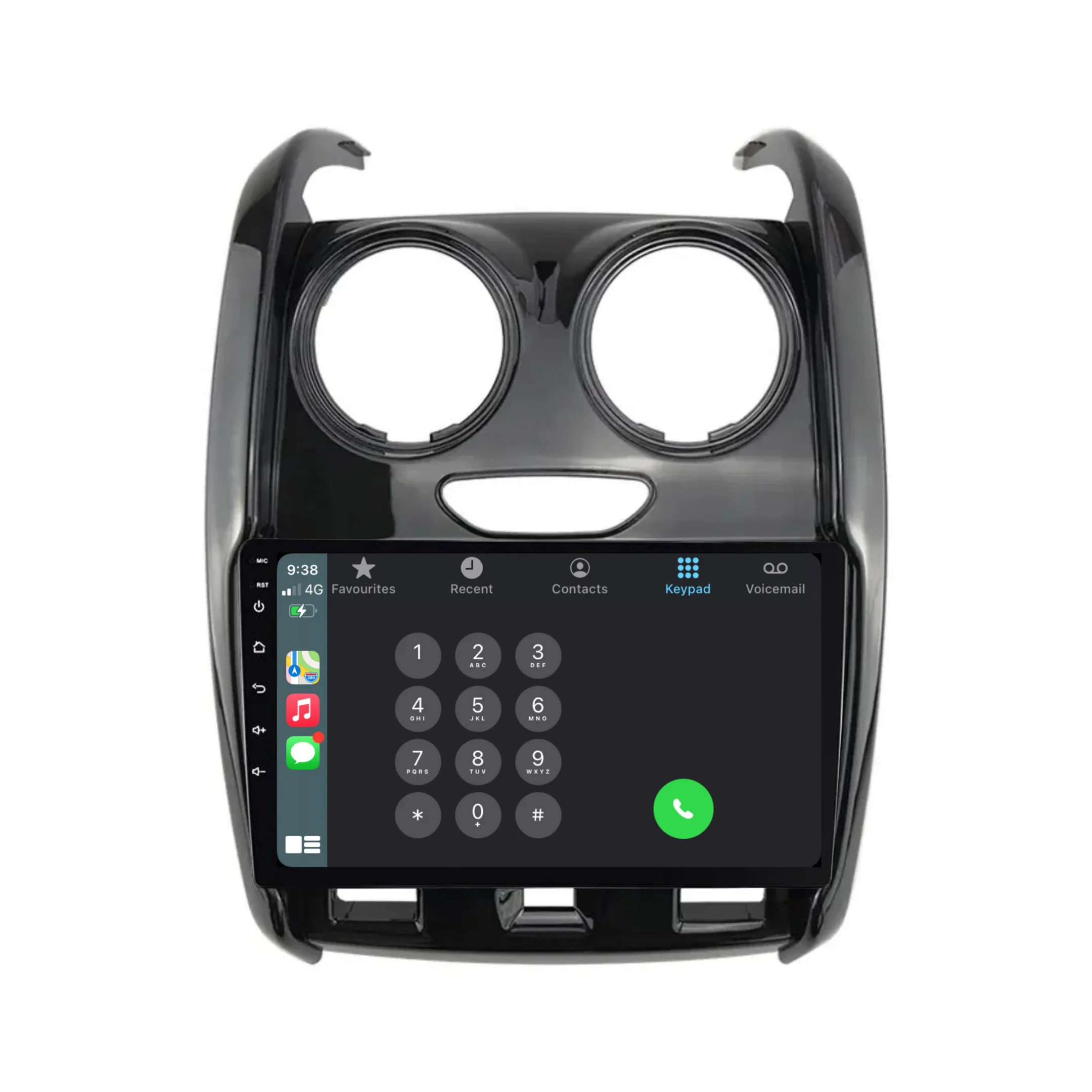 Renault Duster (2012-2022) Plug & Play Head Unit Upgrade Kit: Car Radio with Wireless & Wired Apple CarPlay & Android Auto - Image 3