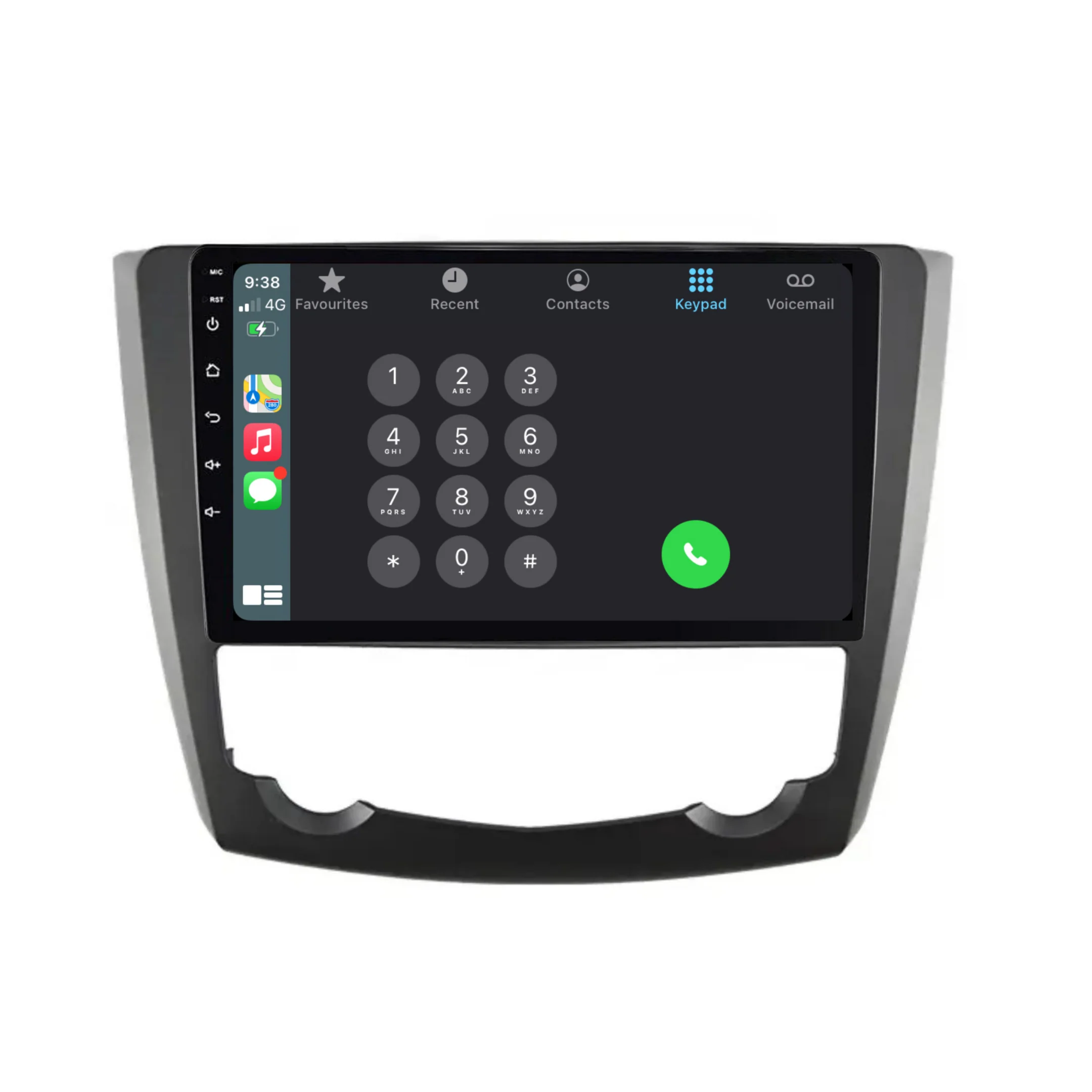 Renault Kadjar (2015-2019) Plug & Play Head Unit Upgrade Kit: Car Radio with Wireless & Wired Apple CarPlay & Android Auto - Image 3