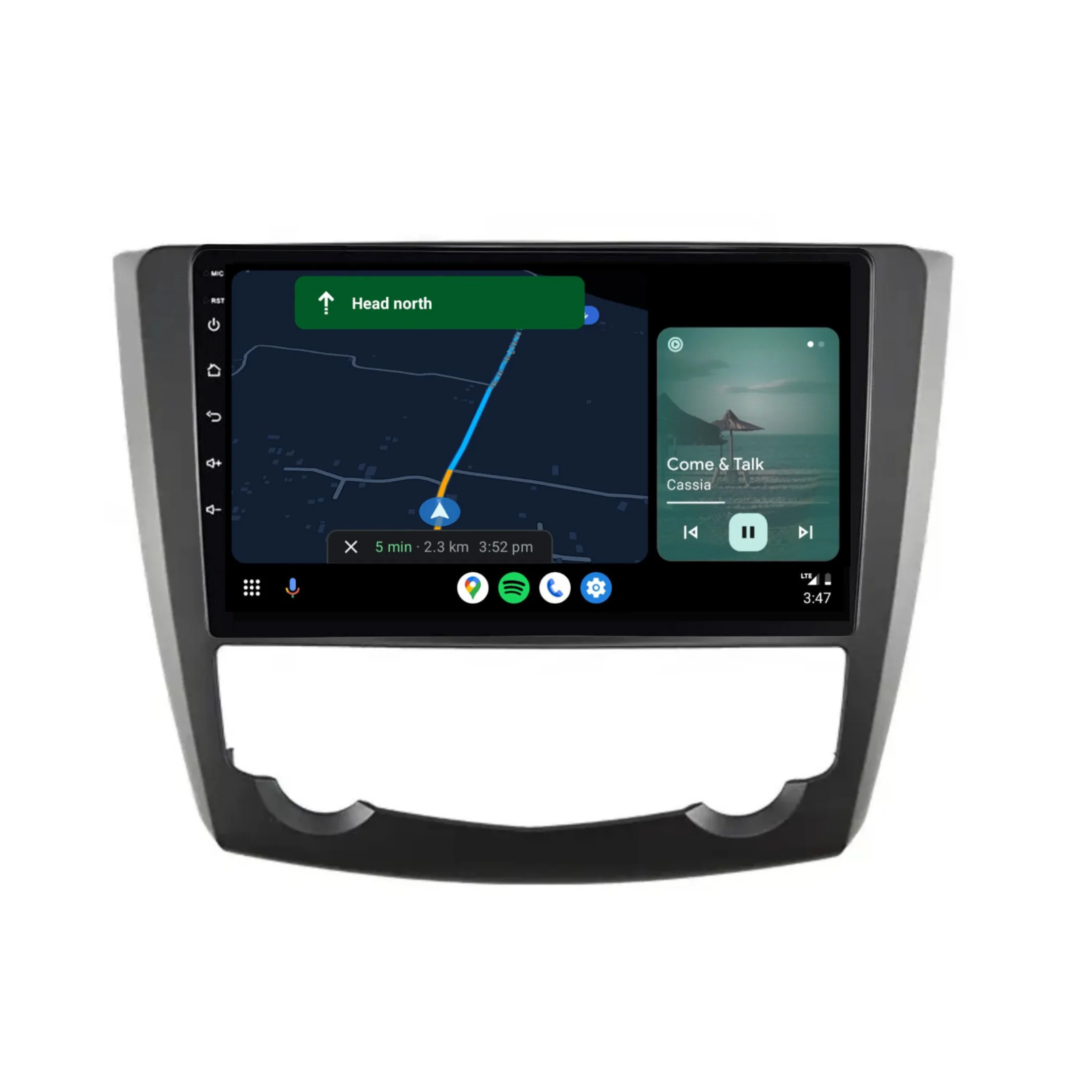 Renault Kadjar (2015-2019) Plug & Play Head Unit Upgrade Kit: Car Radio with Wireless & Wired Apple CarPlay & Android Auto - Image 4