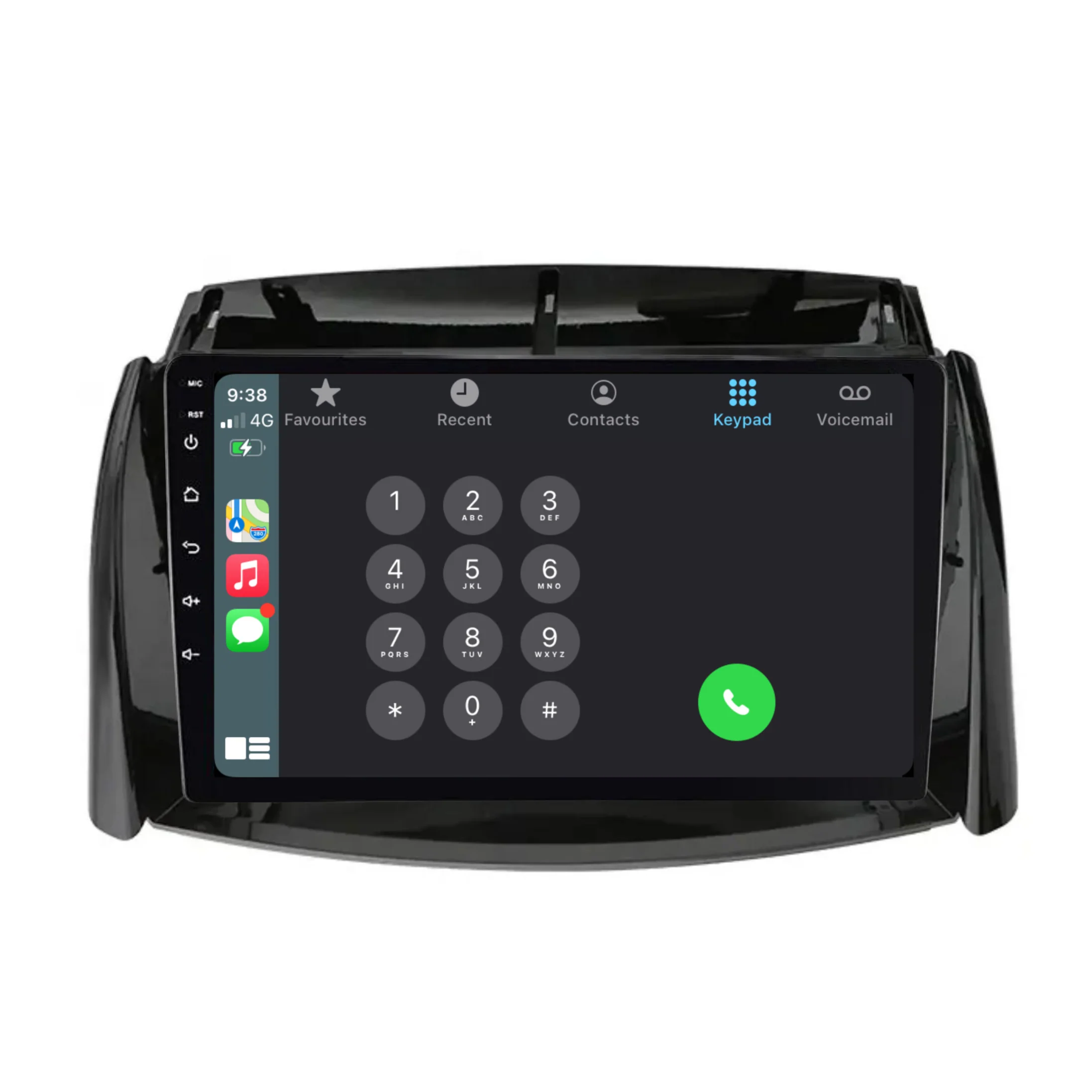 Renault Koleos (2009-2016) Plug & Play Head Unit Upgrade Kit: Car Radio with Wireless & Wired Apple CarPlay & Android Auto - Image 3