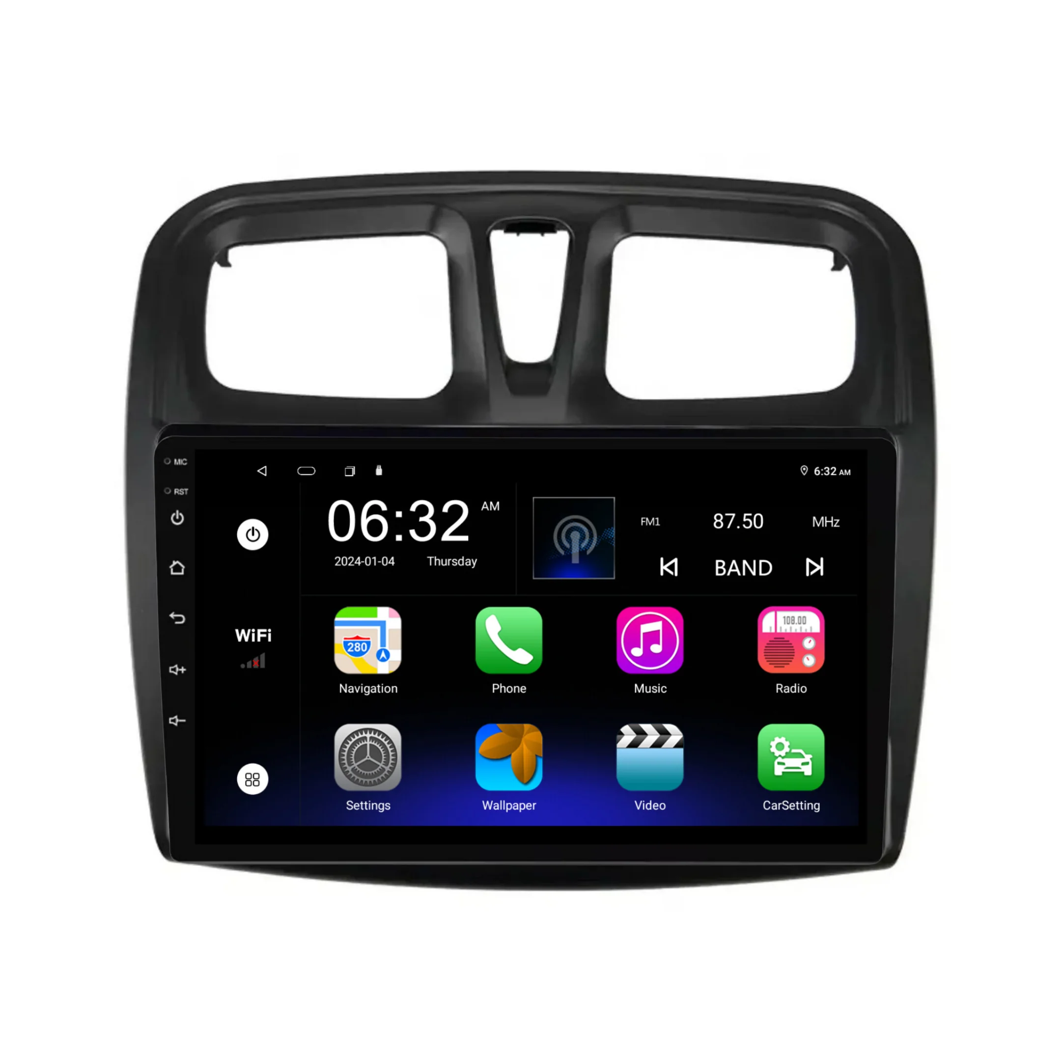 Renault Logan/Sandero (2015-2018) Plug & Play Head Unit Upgrade Kit: Car Radio with Wireless & Wired Apple CarPlay & Android Auto - Image 6