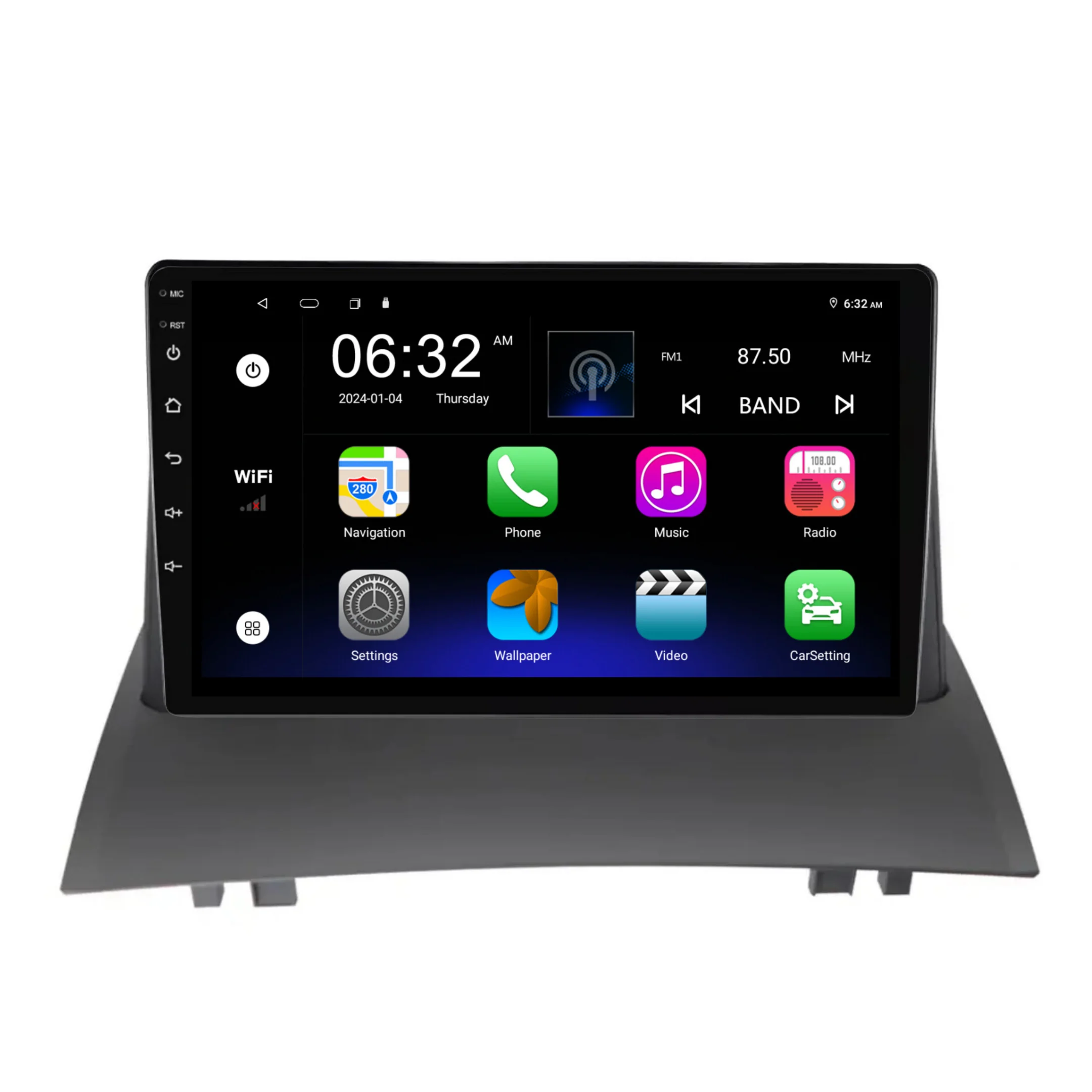 Renault Megane 2 (2004-2008) Plug & Play Head Unit Upgrade Kit: Car Radio with Wireless & Wired Apple CarPlay & Android Auto - Image 6