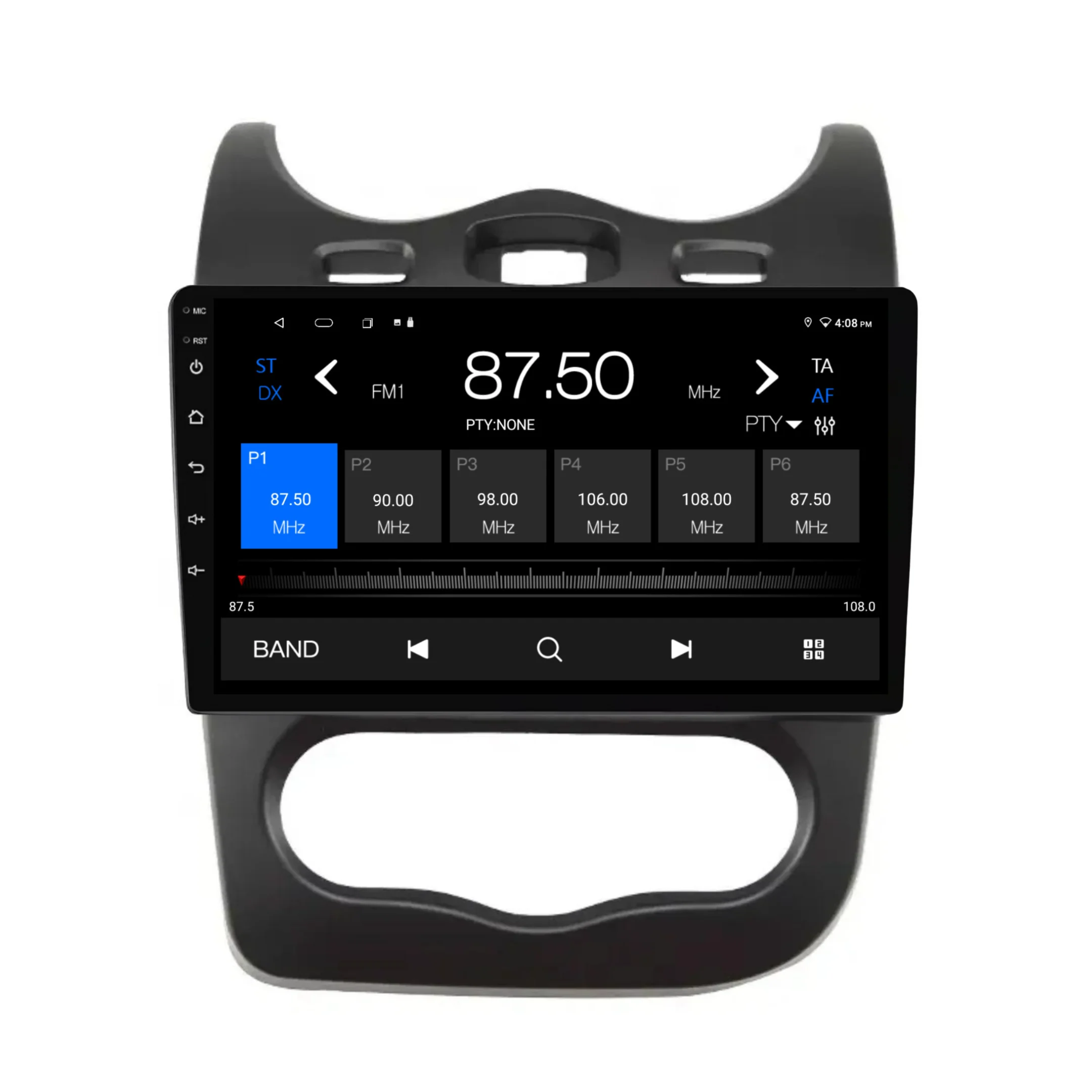 Renault Sandero (2013-2014) Plug & Play Head Unit Upgrade Kit: Car Radio with Wireless & Wired Apple CarPlay & Android Auto - Image 5
