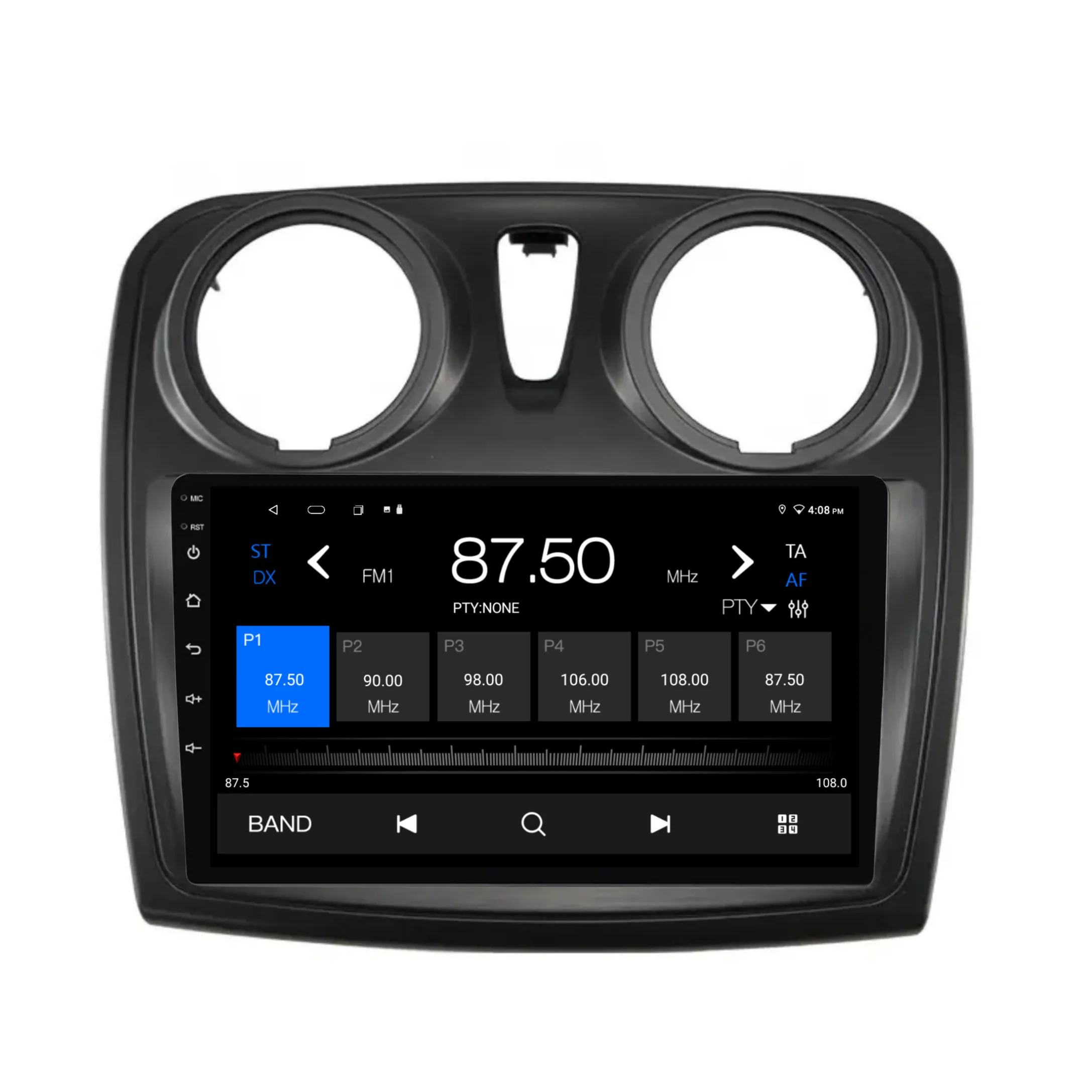 Renault Sandero (2014-2017) Plug & Play Head Unit Upgrade Kit: Car Radio with Wireless & Wired Apple CarPlay & Android Auto - Image 5