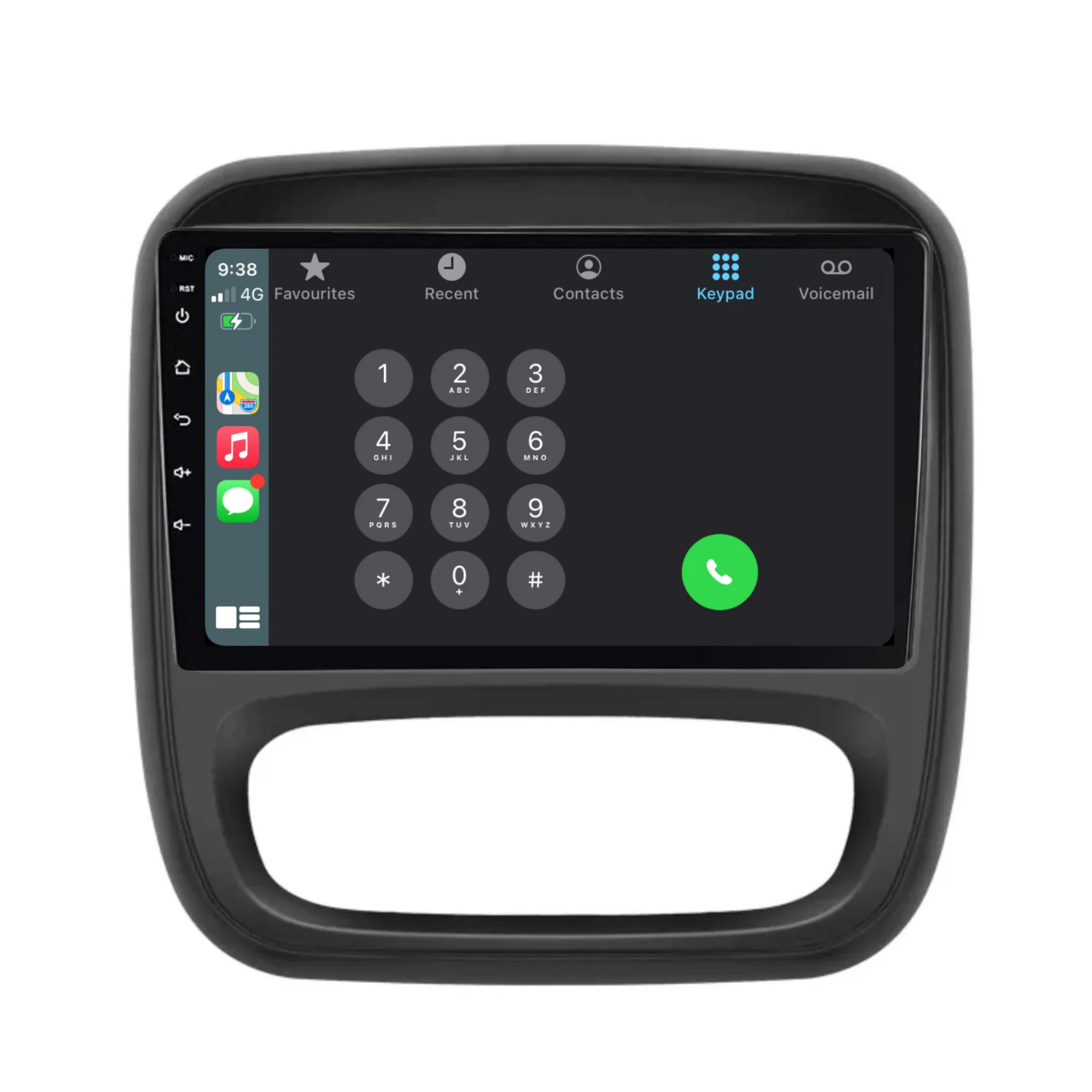 Renault Trafic (2014-2021) Plug & Play Head Unit Upgrade Kit: Car Radio with Wireless & Wired Apple CarPlay & Android Auto - Image 3