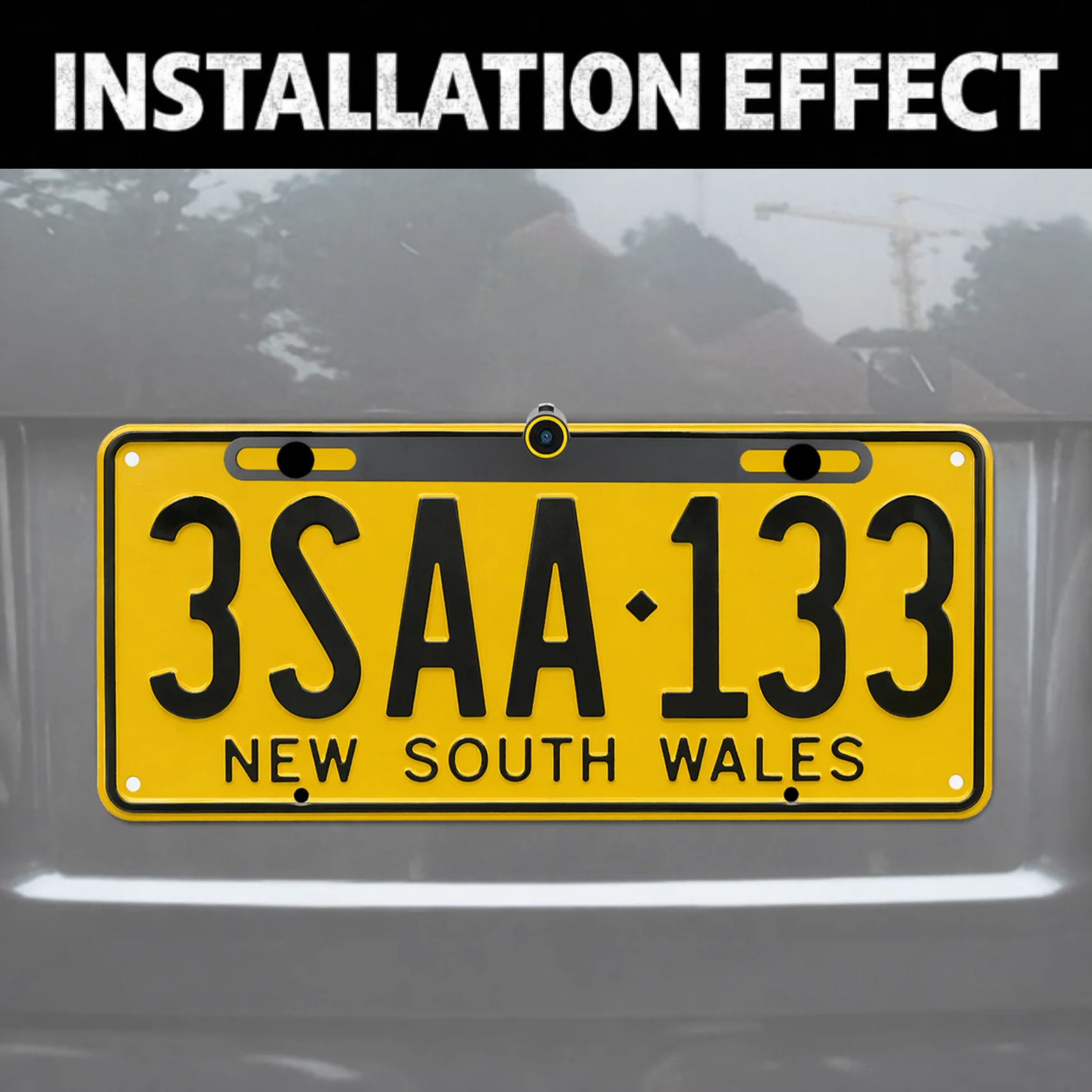 Reverse Camera Number Plate Mount Kit - Image 2