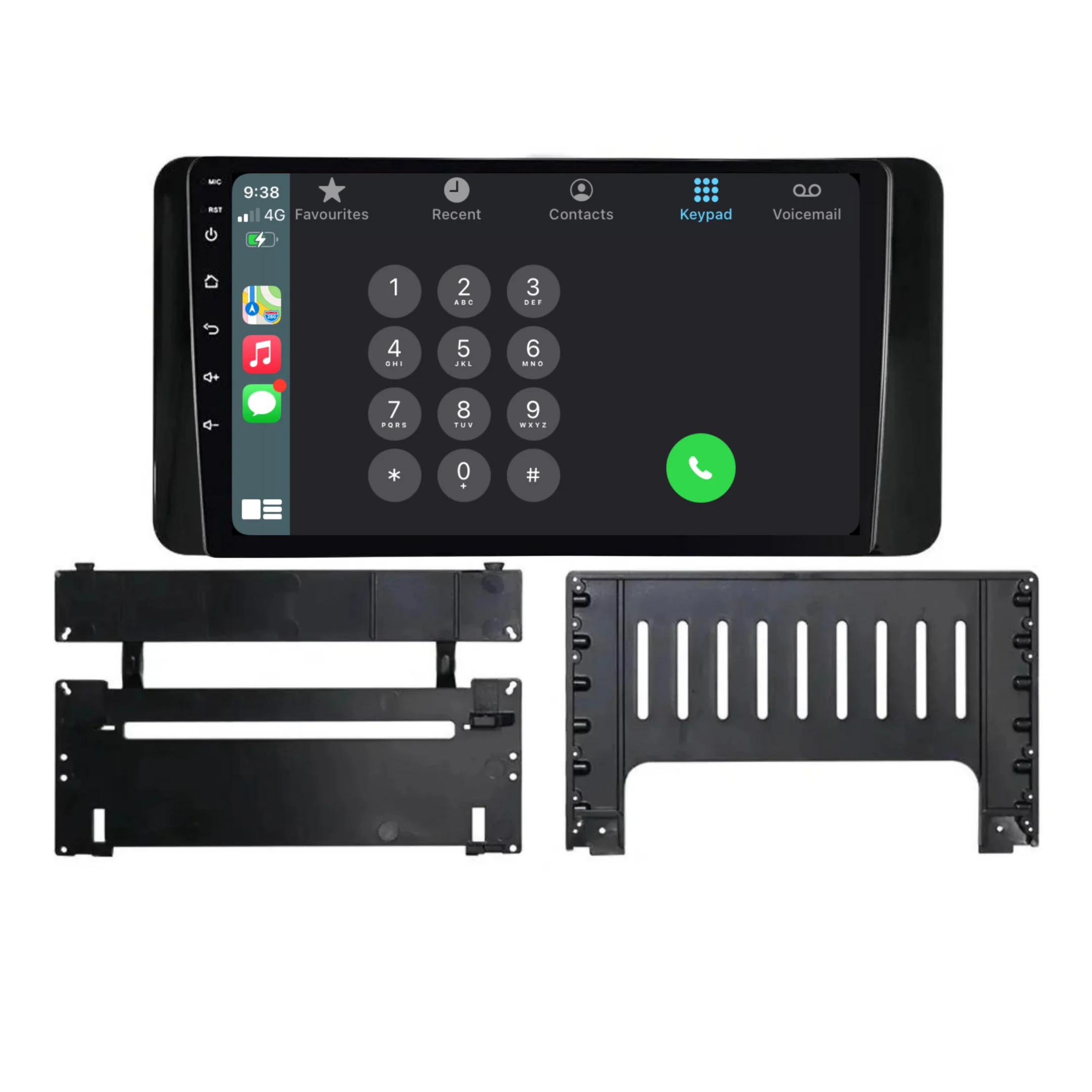 Skoda Kamiq (2017-2022) Plug & Play Head Unit Upgrade Kit: Car Radio with Wireless & Wired Apple CarPlay & Android Auto - Image 3
