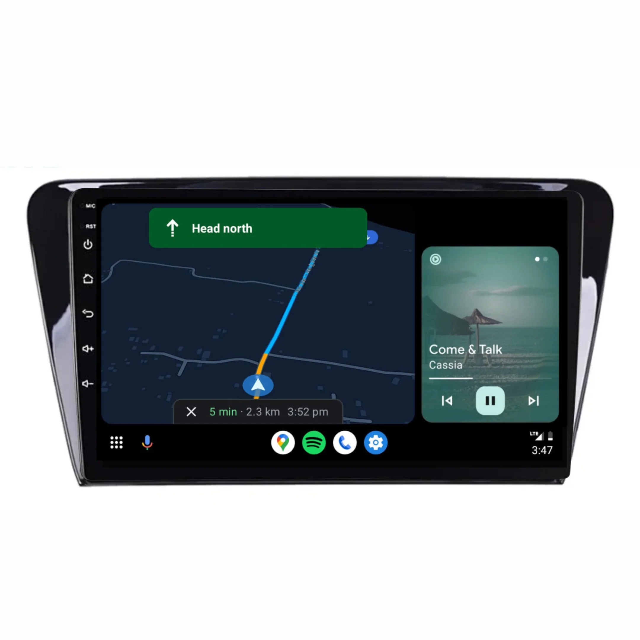 Skoda Octavia (2015-2018) Plug & Play Head Unit Upgrade Kit: Car Radio with Wireless & Wired Apple CarPlay & Android Auto - Image 3