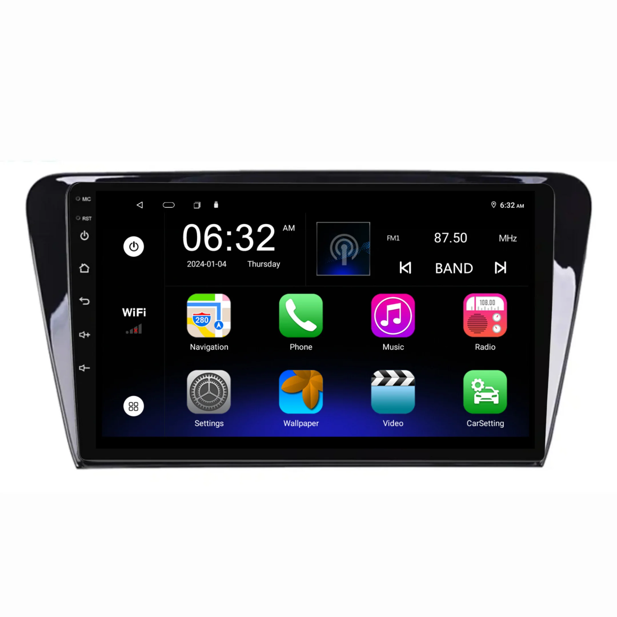 Skoda Octavia (2015-2018) Plug & Play Head Unit Upgrade Kit: Car Radio with Wireless & Wired Apple CarPlay & Android Auto - Image 6
