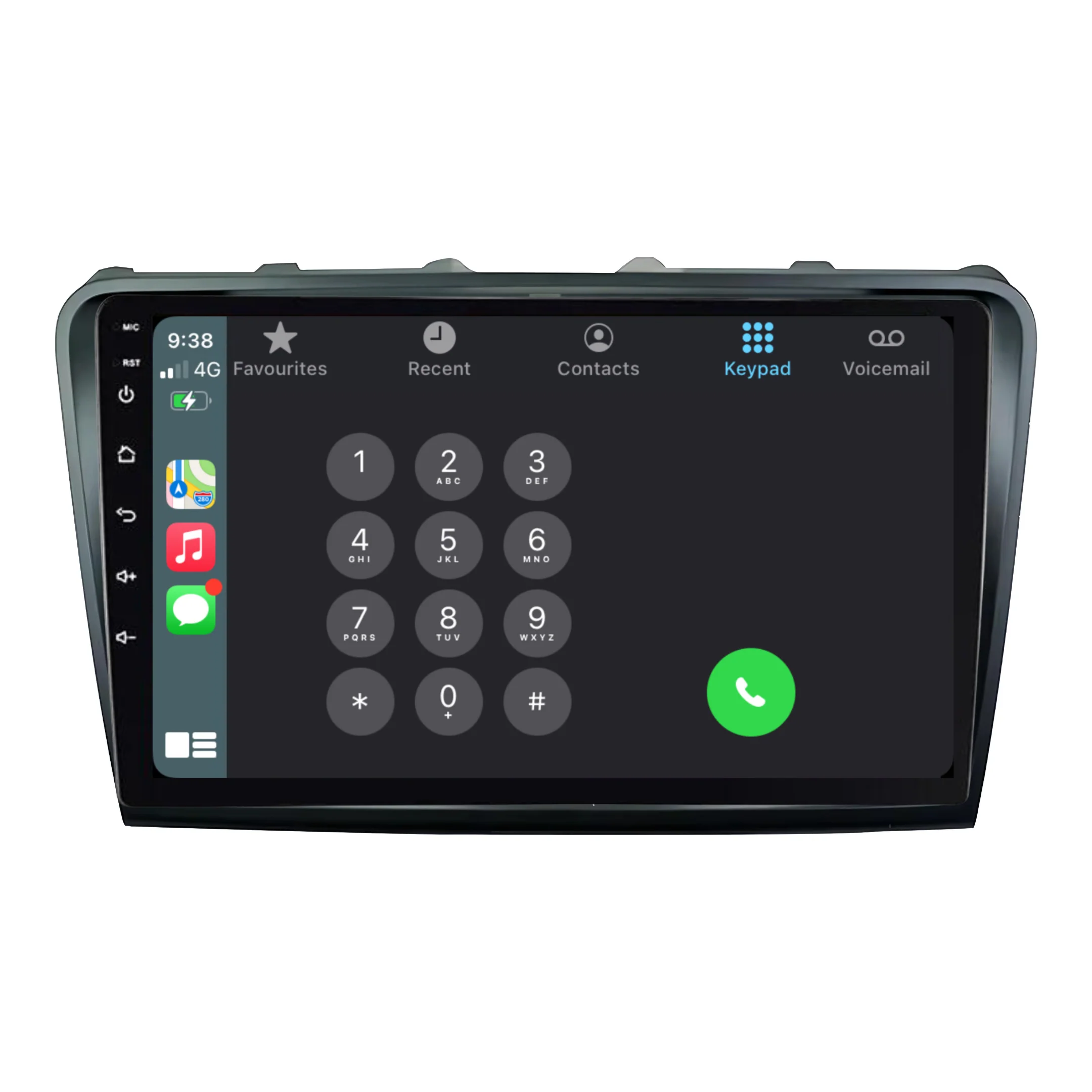 Skoda Superb (2009-2014) Plug & Play Head Unit Upgrade Kit: Car Radio with Wireless & Wired Apple CarPlay & Android Auto - Image 3
