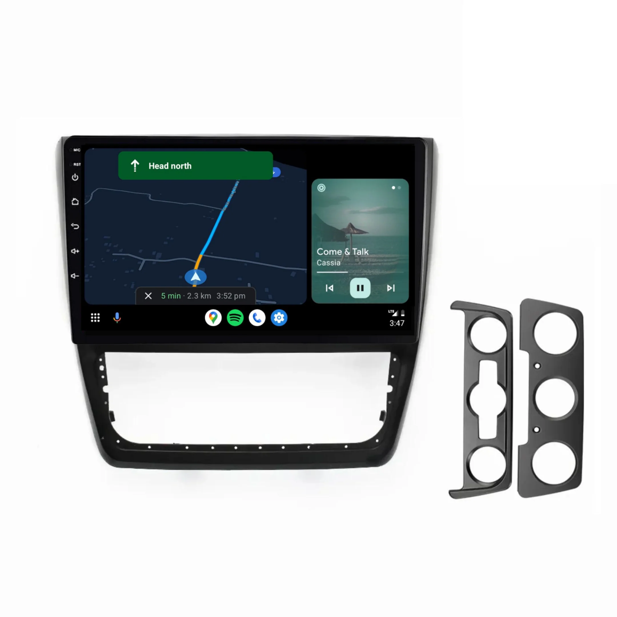 Skoda Yeti (2009-2017) Plug & Play Head Unit Upgrade Kit: Car Radio with Wireless & Wired Apple CarPlay & Android Auto - Image 4