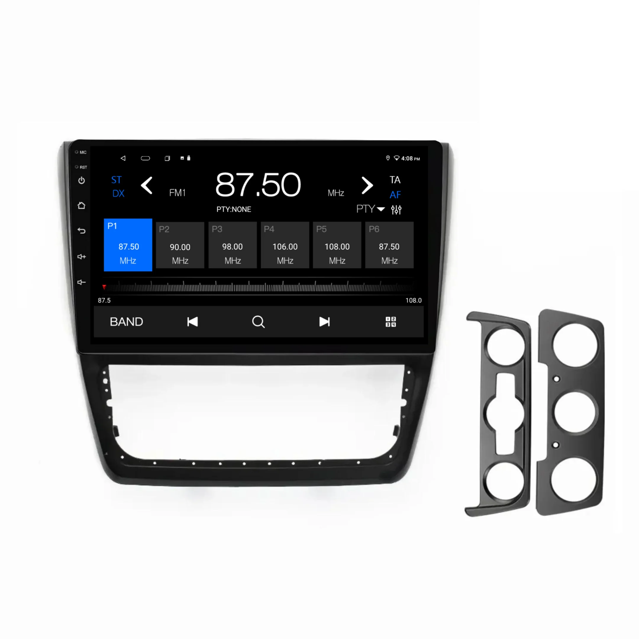 Skoda Yeti (2009-2017) Plug & Play Head Unit Upgrade Kit: Car Radio with Wireless & Wired Apple CarPlay & Android Auto - Image 5