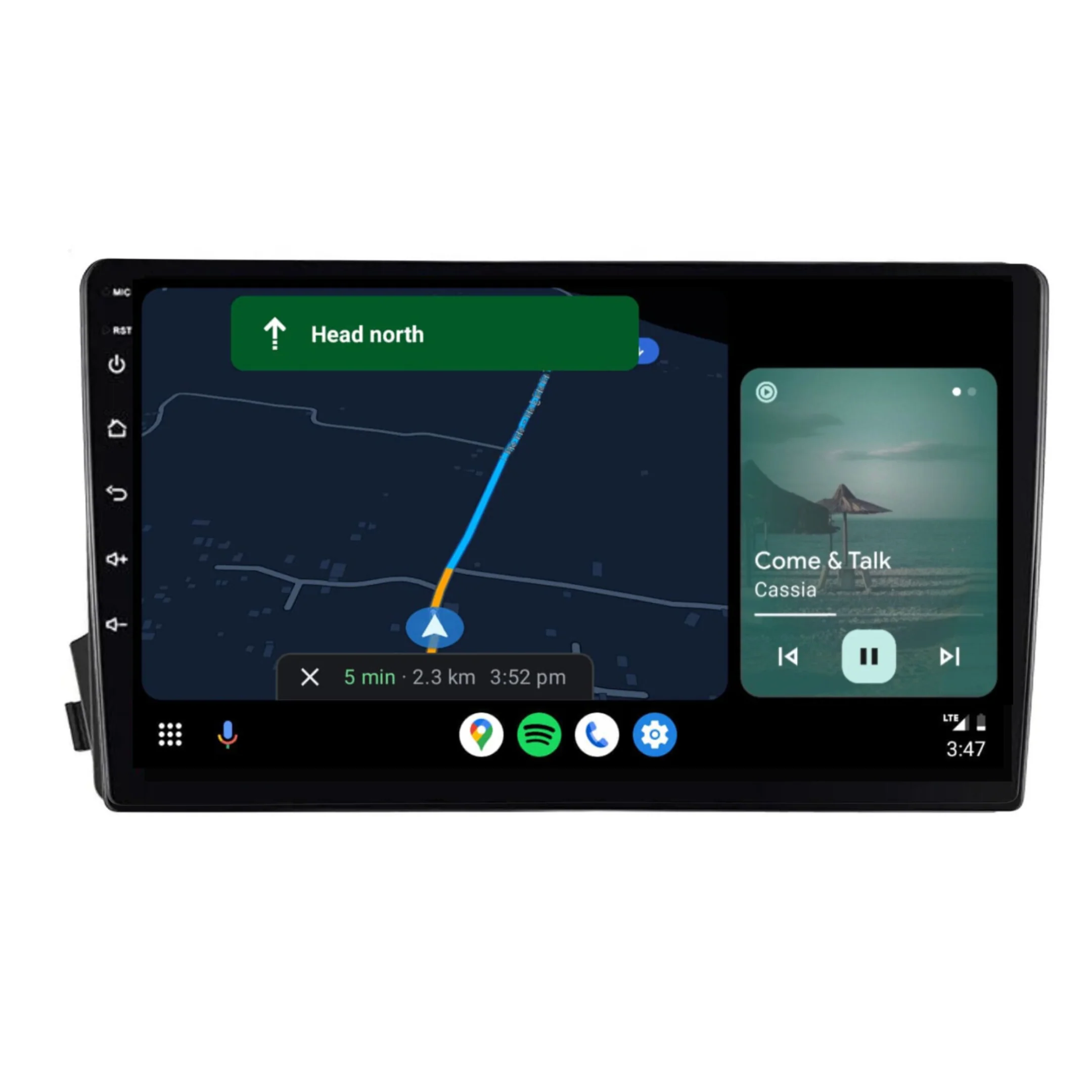 Ssangyong Actyon (2005-2013) Plug & Play Head Unit Upgrade Kit: Car Radio with Wireless & Wired Apple CarPlay & Android Auto - Image 4